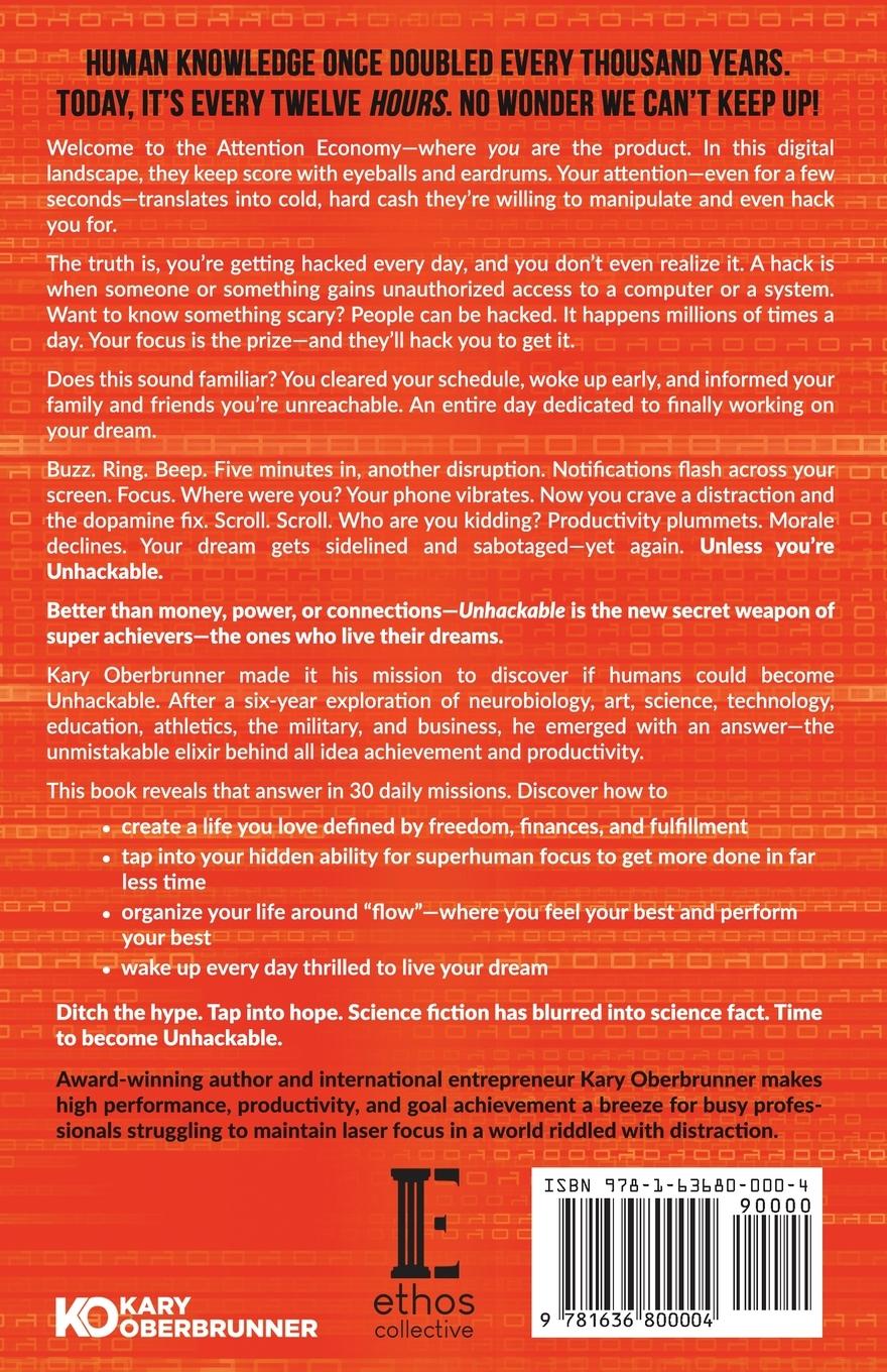 Rückseitencover Unhackable