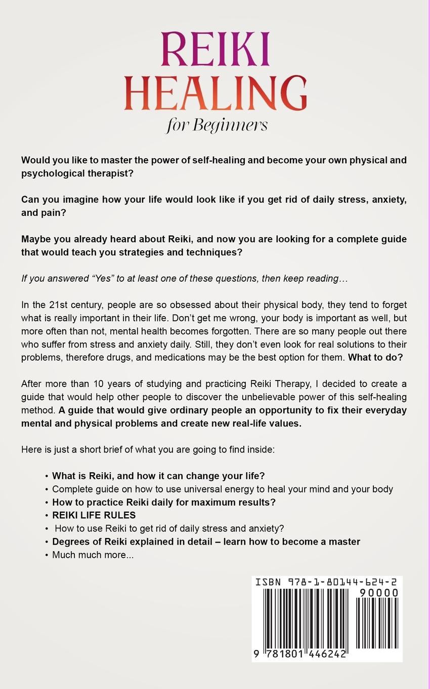 Rückseitencover Reiki Healing for beginners