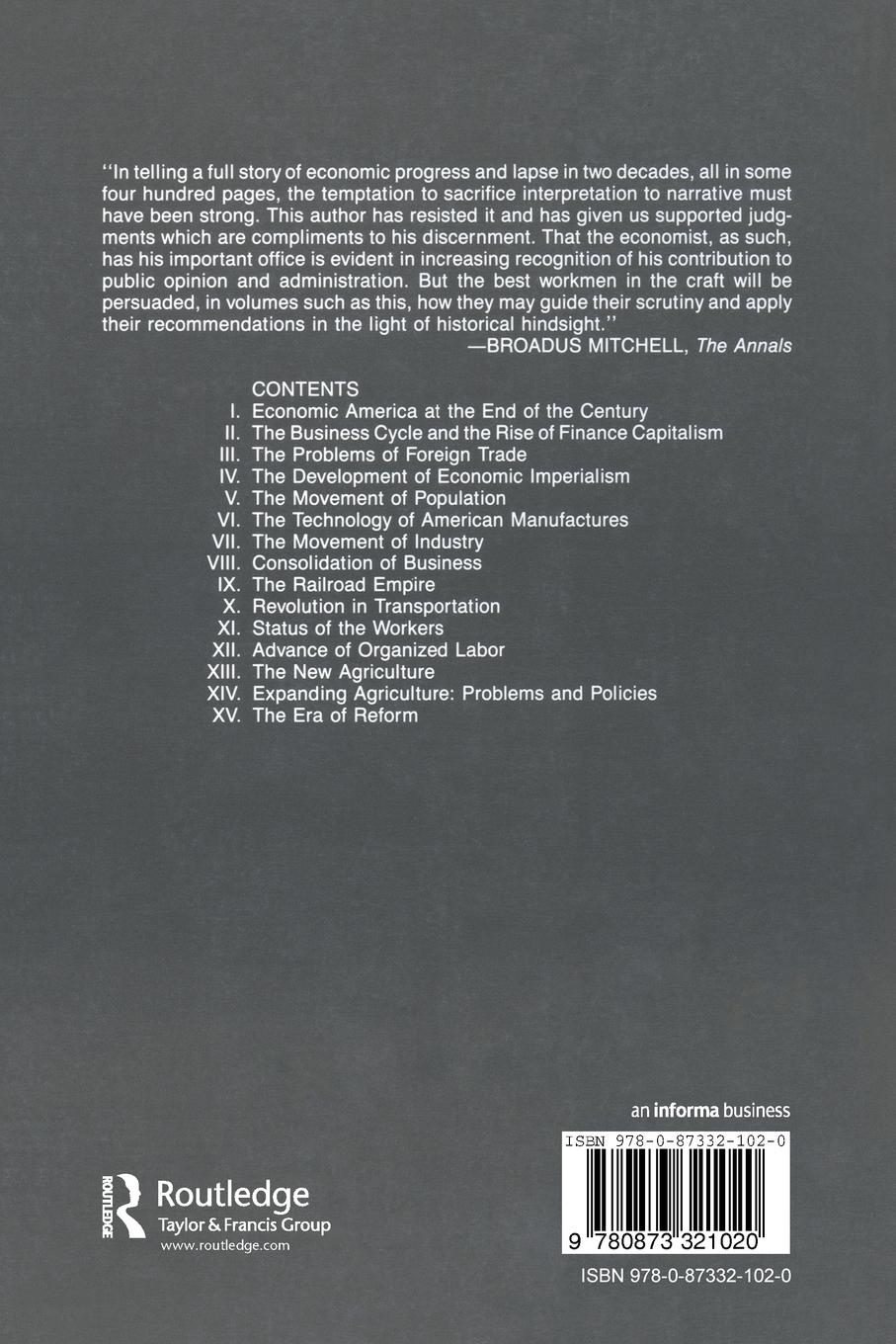 Rückseitencover The Decline of Laissez Faire, 1897-1917