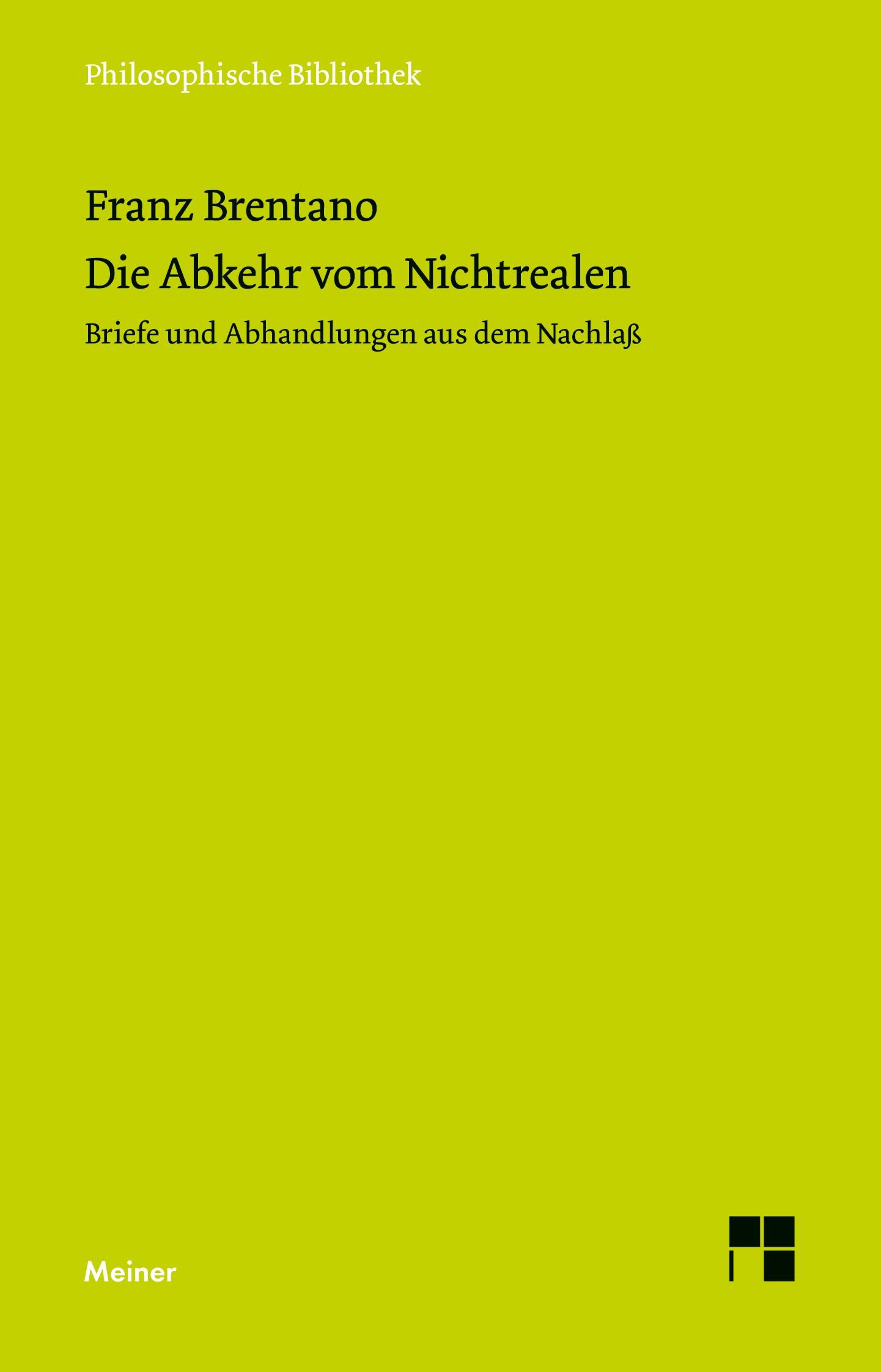 Vorderes Coverbild Die Abkehr von Nichtrealen