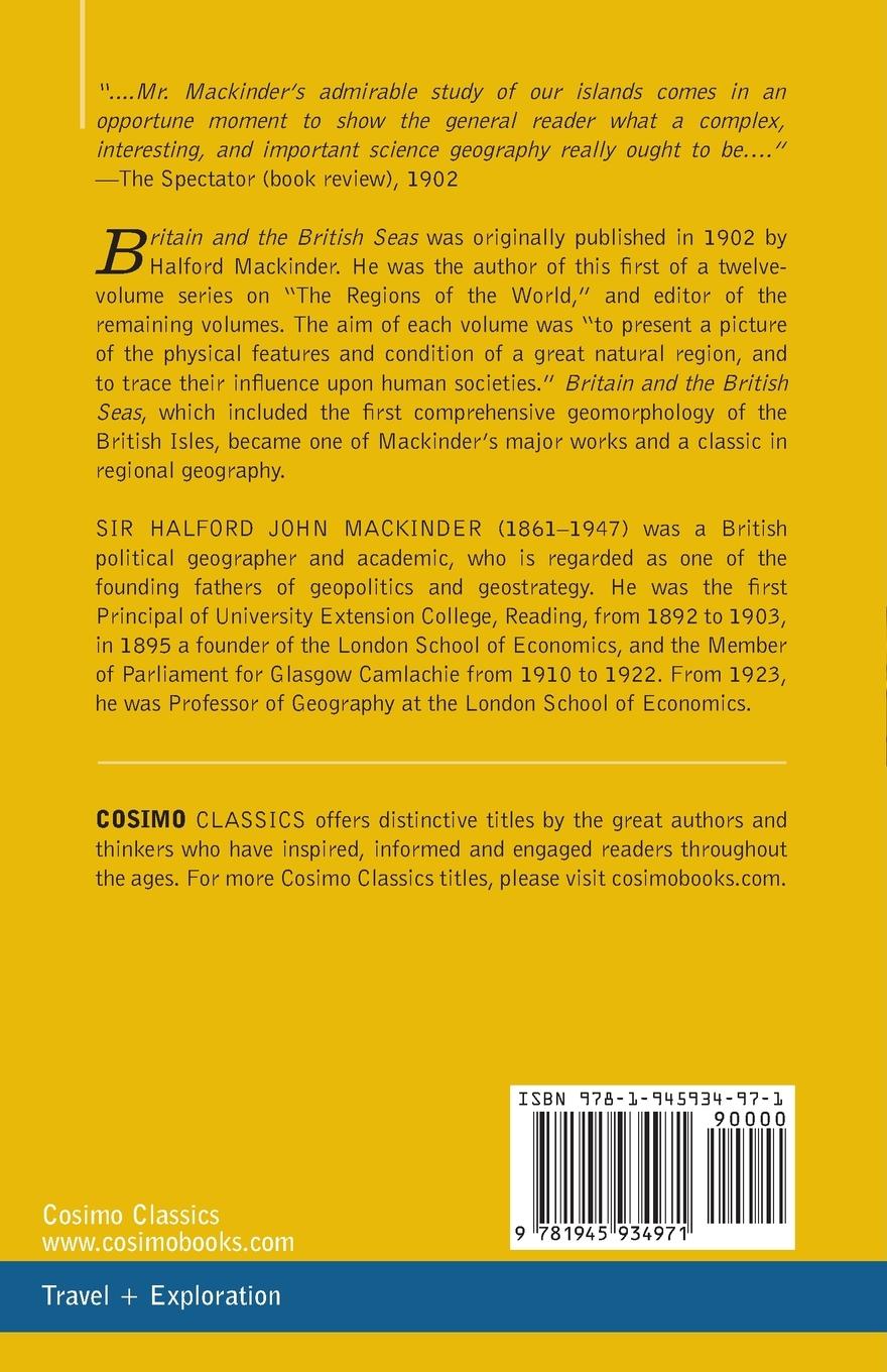 Rückseitencover Britain and the British Seas