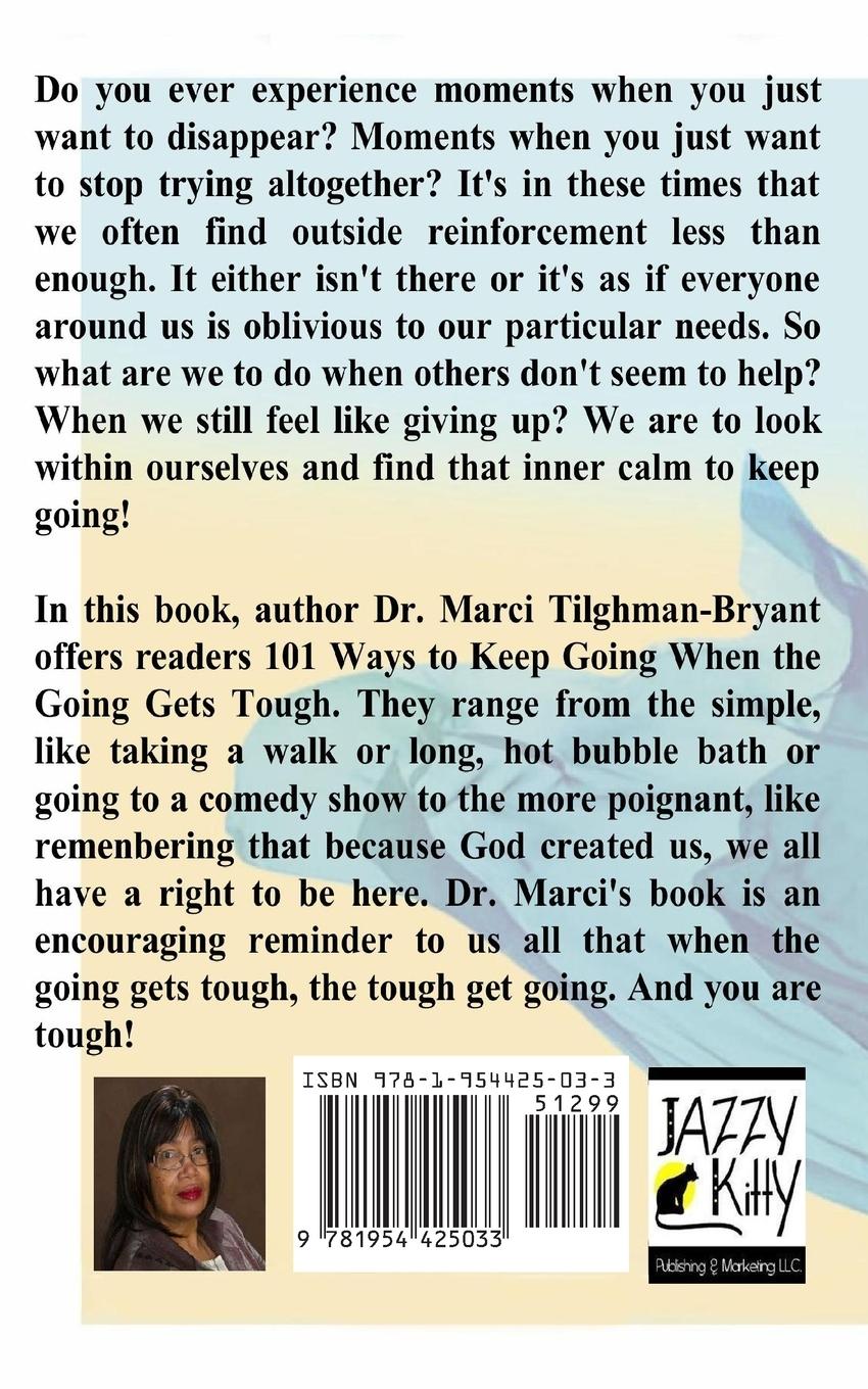 Rückseitencover 101 Ways to Keep Going, When the Going Gets Tough!