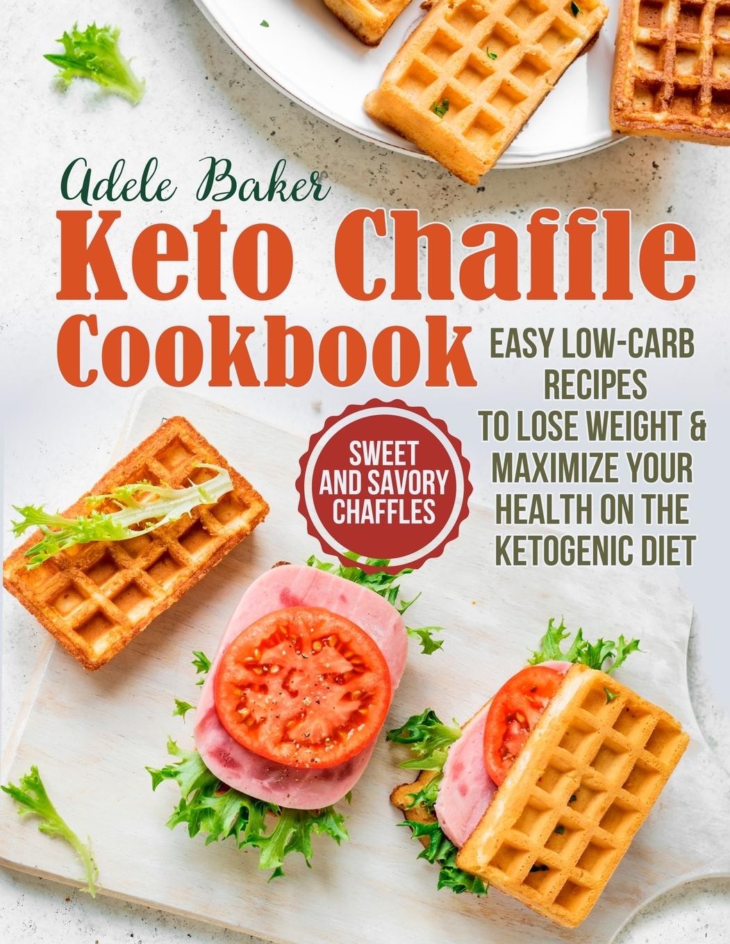 Vorderes Coverbild The Keto Chaffle Cookbook