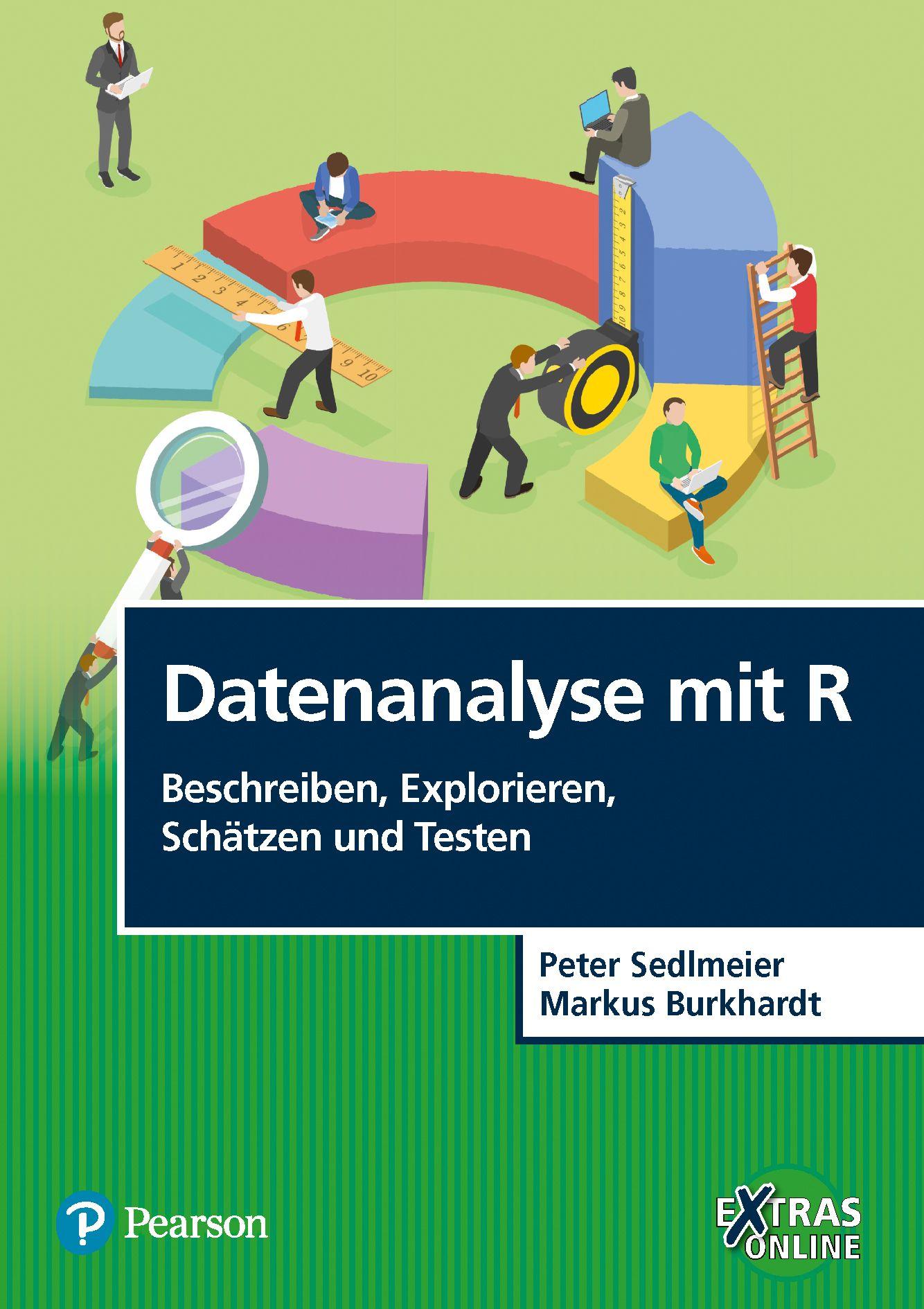Vorderes Coverbild Datenanalyse mit R: Beschreiben, Explorieren, Schätzen und Testen
