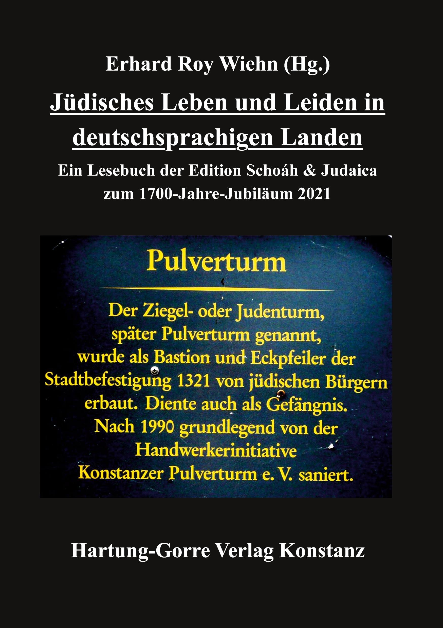 Vorderes Coverbild Jüdisches Leben und Leiden in deutschsprachigen Landen