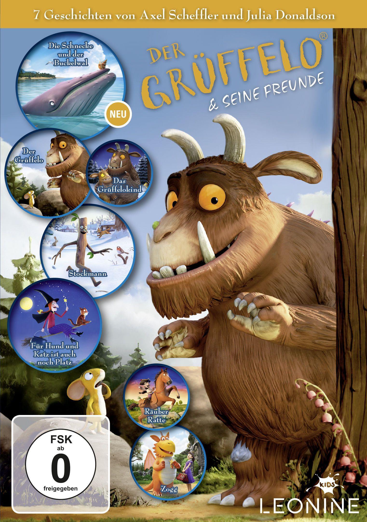 Vorderes Coverbild Der Grüffelo und seine Freunde