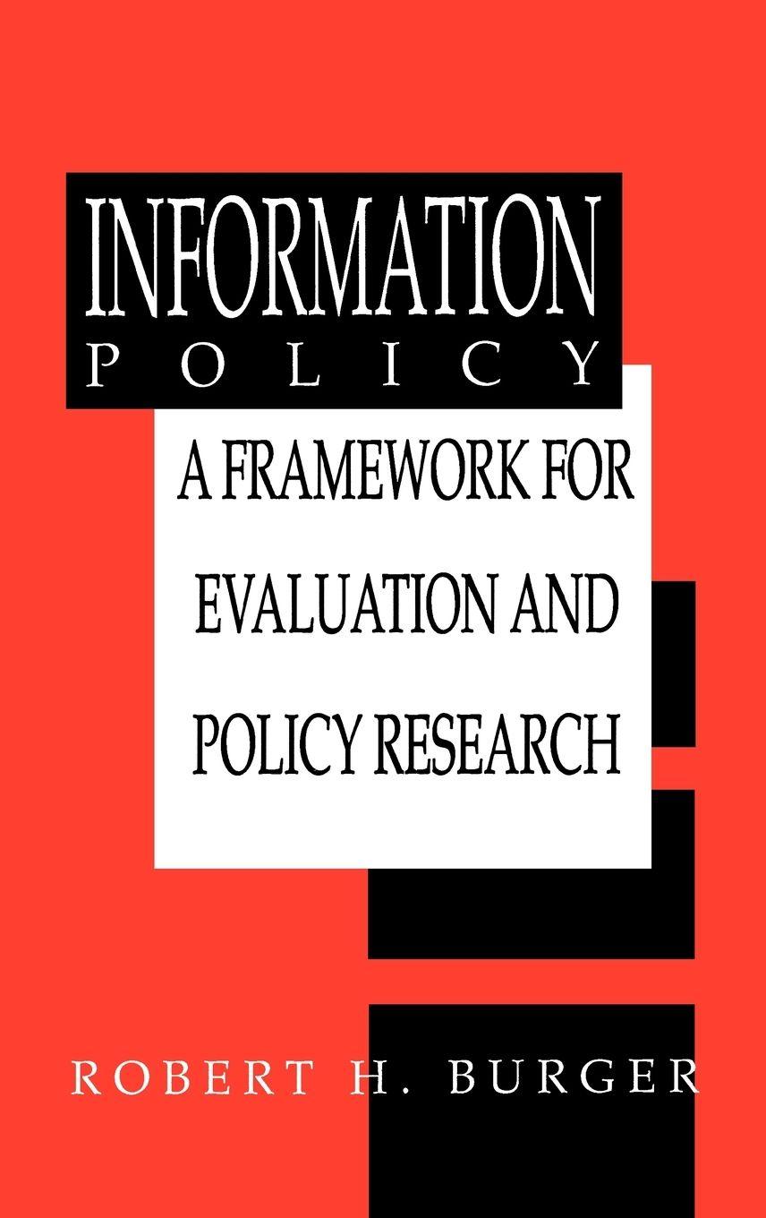 Vorderes Coverbild Information Policy