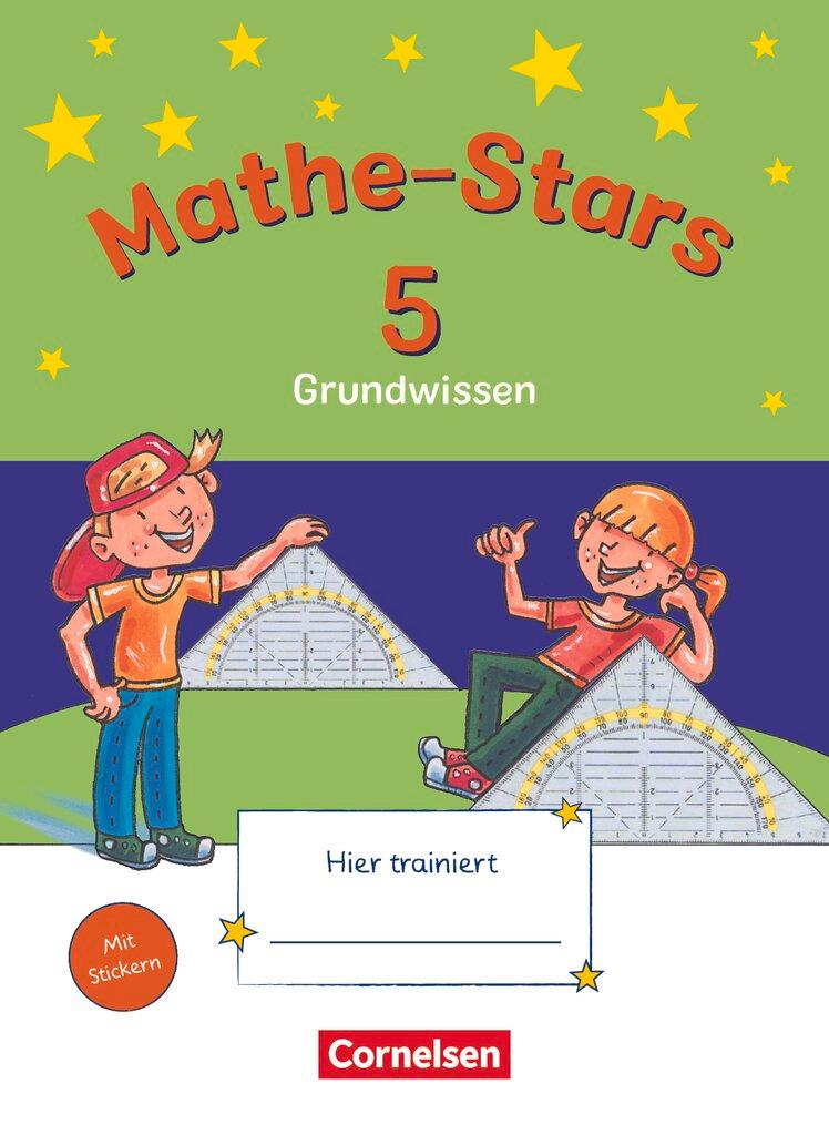 Vorderes Coverbild Mathe-Stars - Grundwissen - 5. Schuljahr