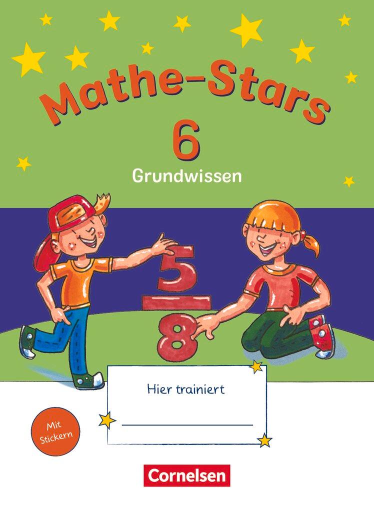 Vorderes Coverbild Mathe-Stars - Grundwissen - 6. Schuljahr
