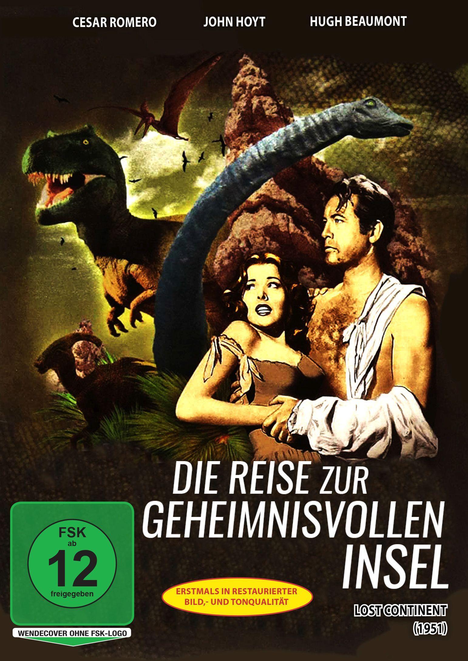 Vorderes Coverbild Die Reise zur geheimnisvollen Insel