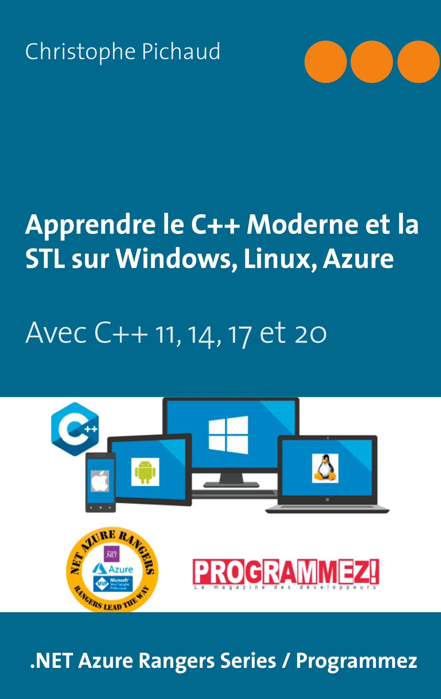 Vorderes Coverbild Apprendre le C++ Moderne et la STL sur Windows, Linux, Azure