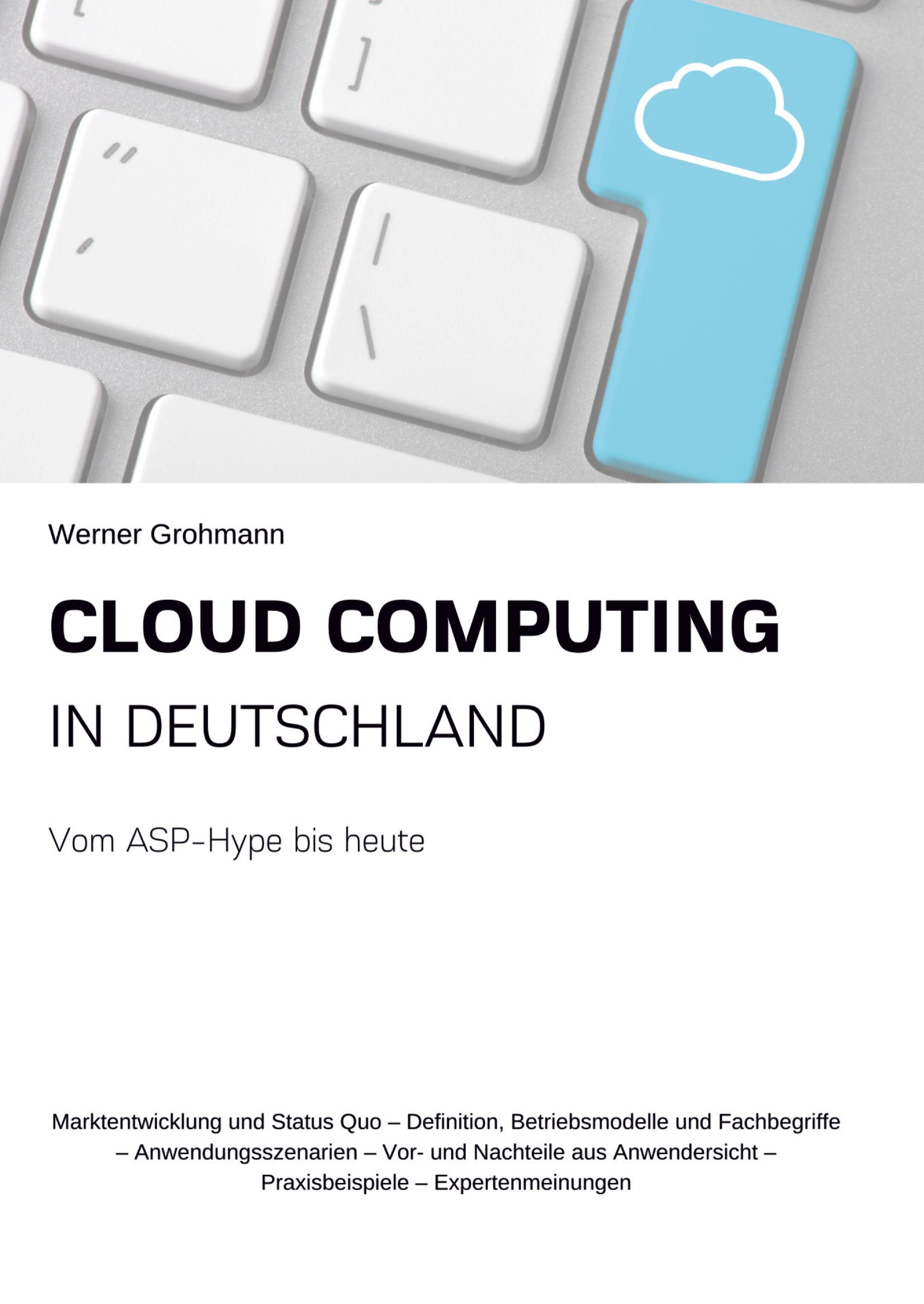 Vorderes Coverbild Cloud Computing in Deutschland
