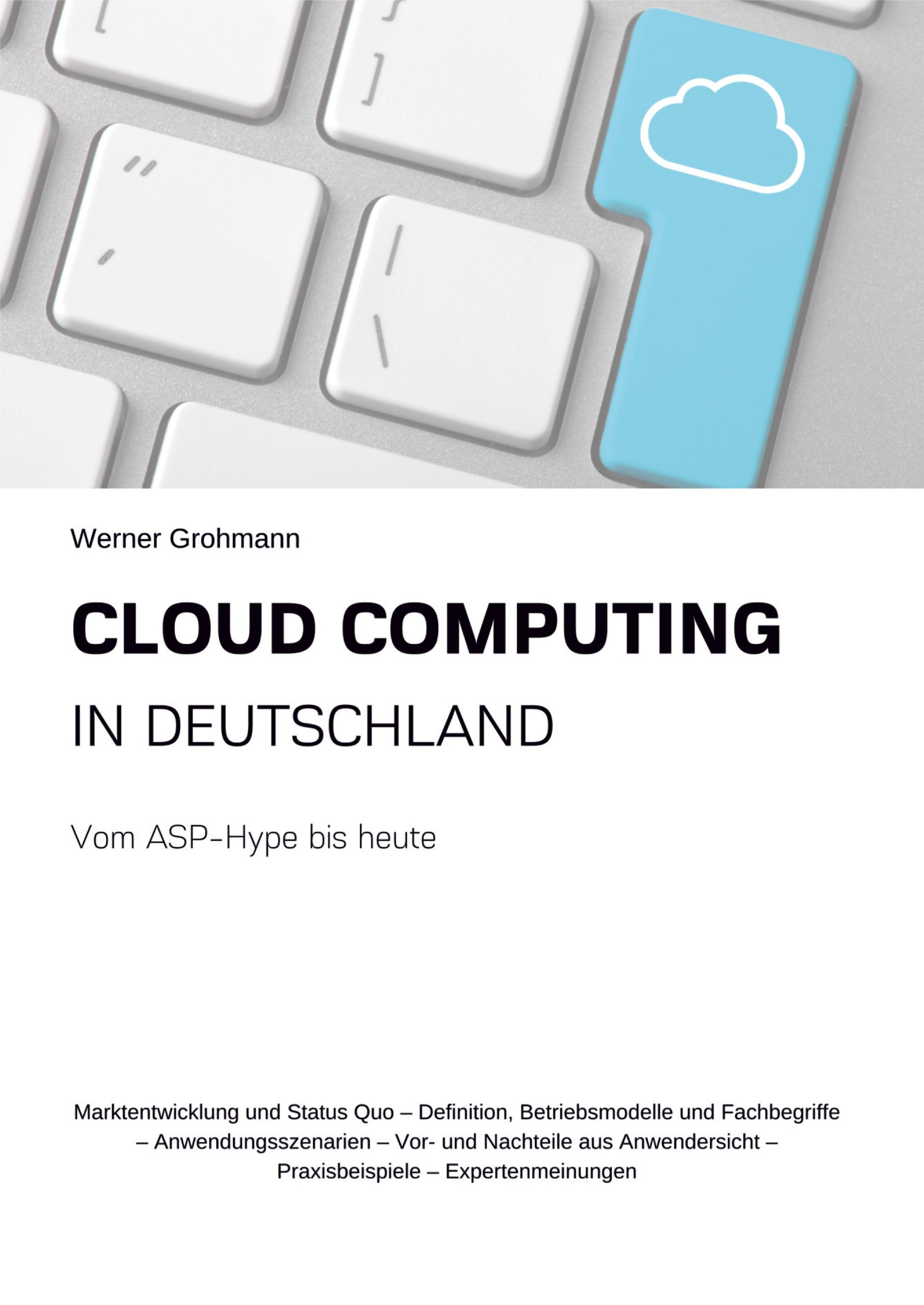 Vorderes Coverbild Cloud Computing in Deutschland