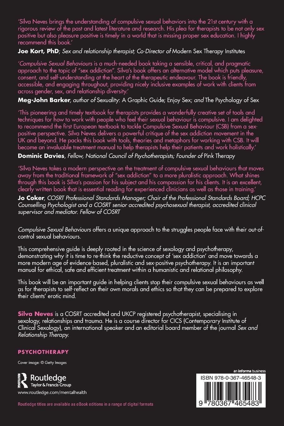 Rückseitencover Compulsive Sexual Behaviours