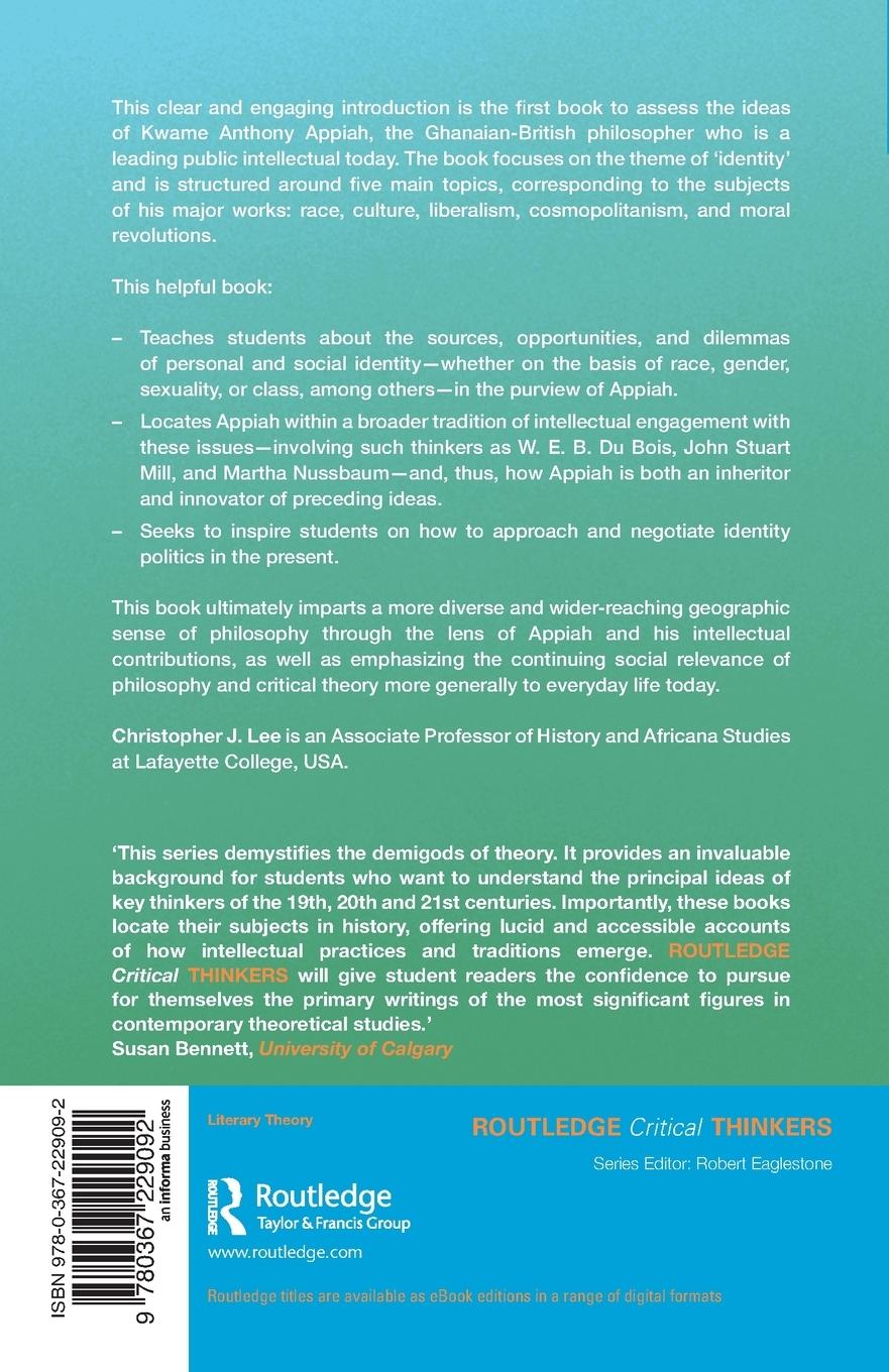 Rückseitencover Kwame Anthony Appiah