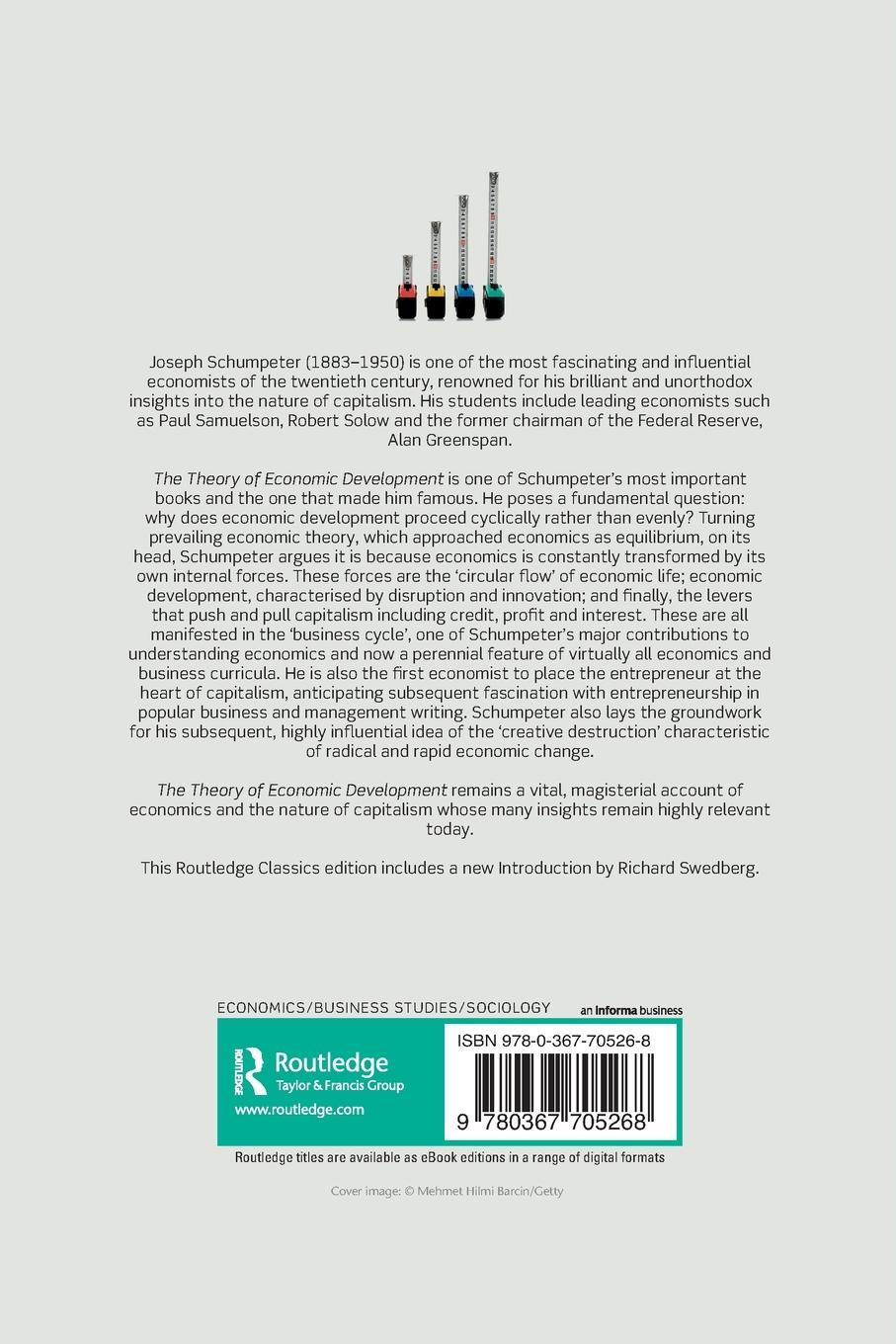 Rückseitencover The Theory of Economic Development