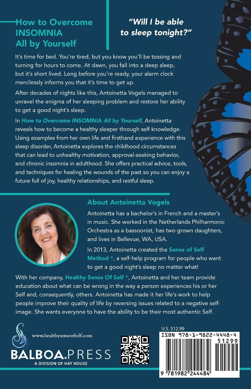 Rückseitencover How to Overcome Insomnia All by Yourself