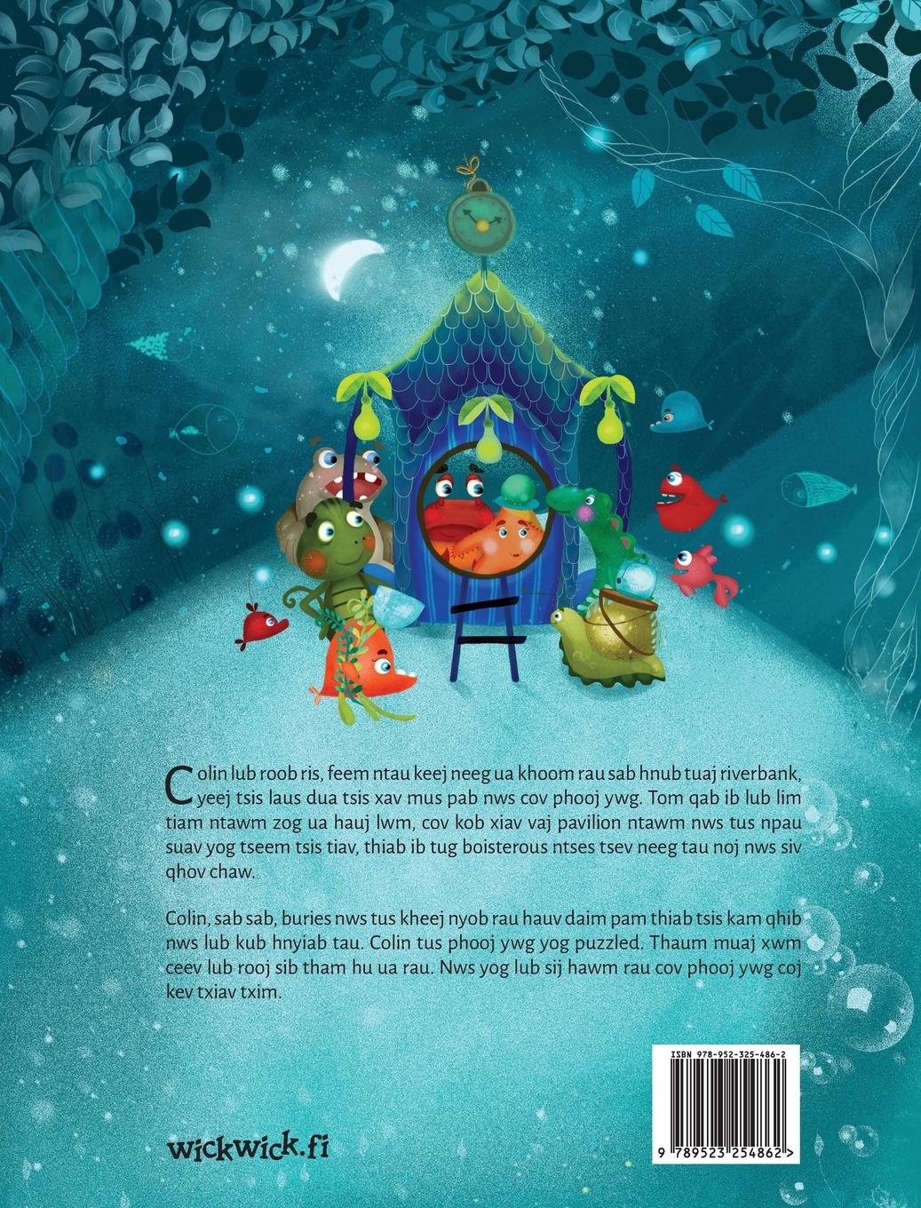 Rückseitencover Lub tu roob ris (Hmong Edition of "The Caring Crab")