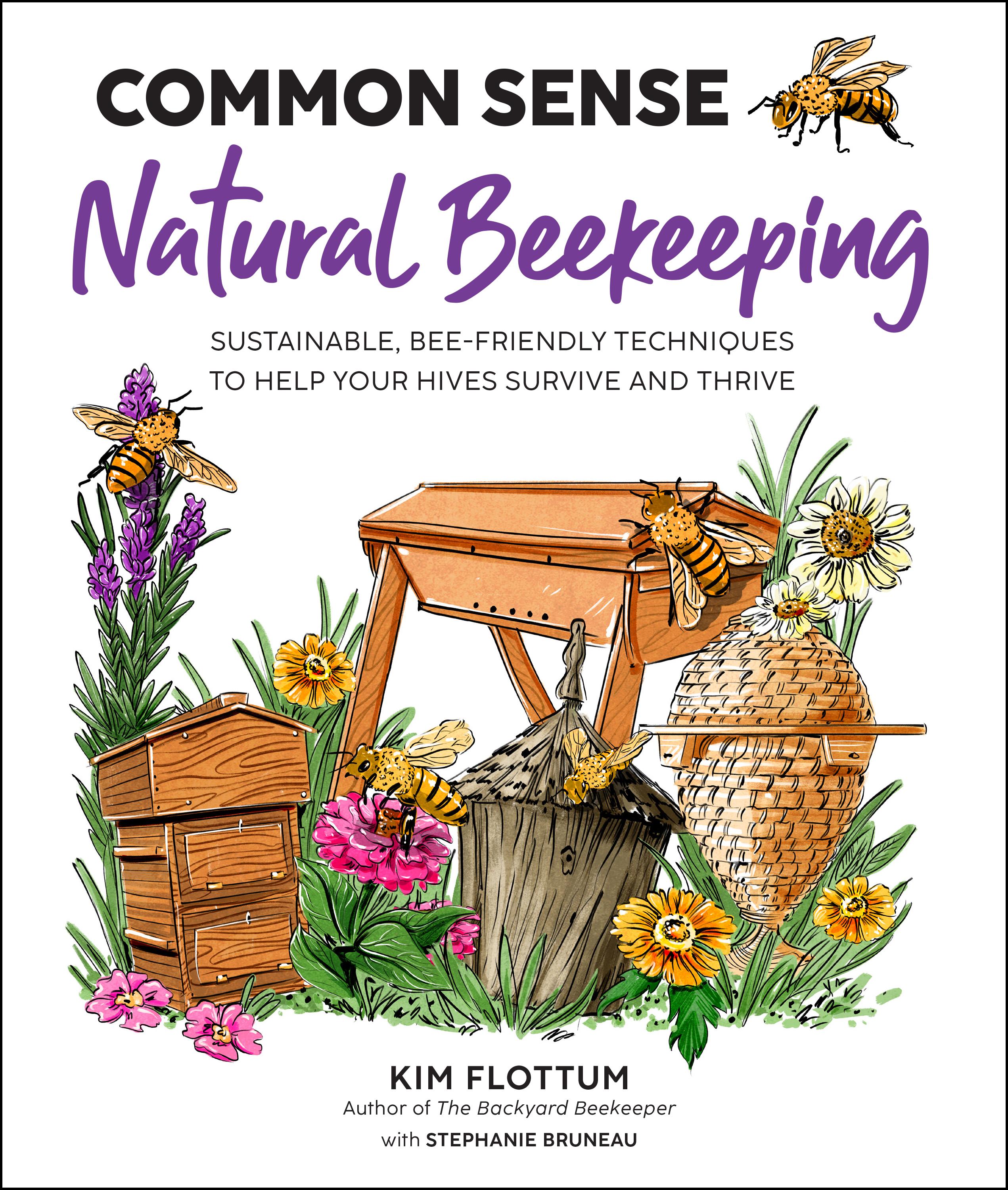 Vorderes Coverbild Common Sense Natural Beekeeping