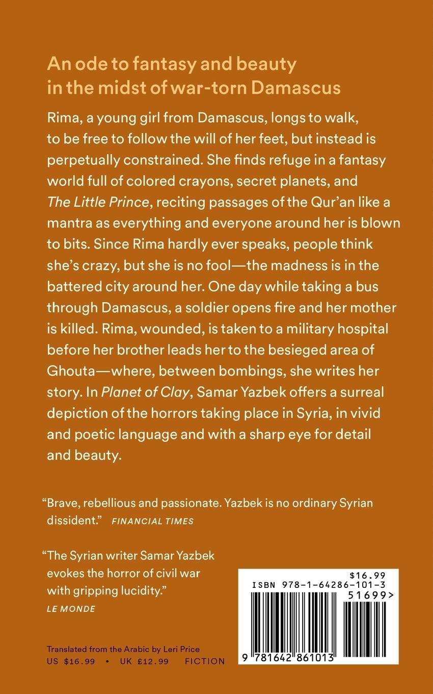 Rückseitencover Planet of Clay