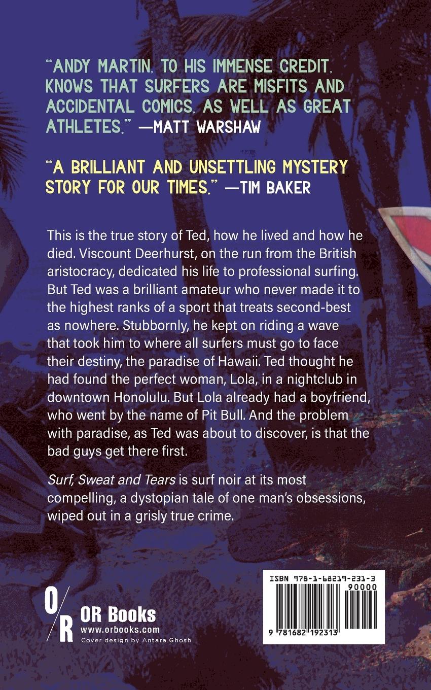Rückseitencover Surf, Sweat and Tears
