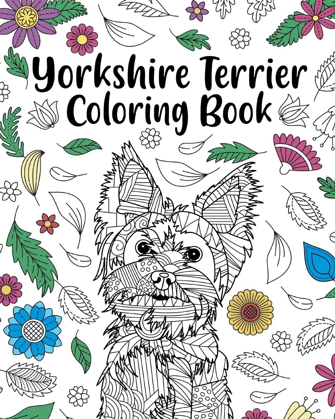 Vorderes Coverbild Yorkshire Terrier Coloring Book