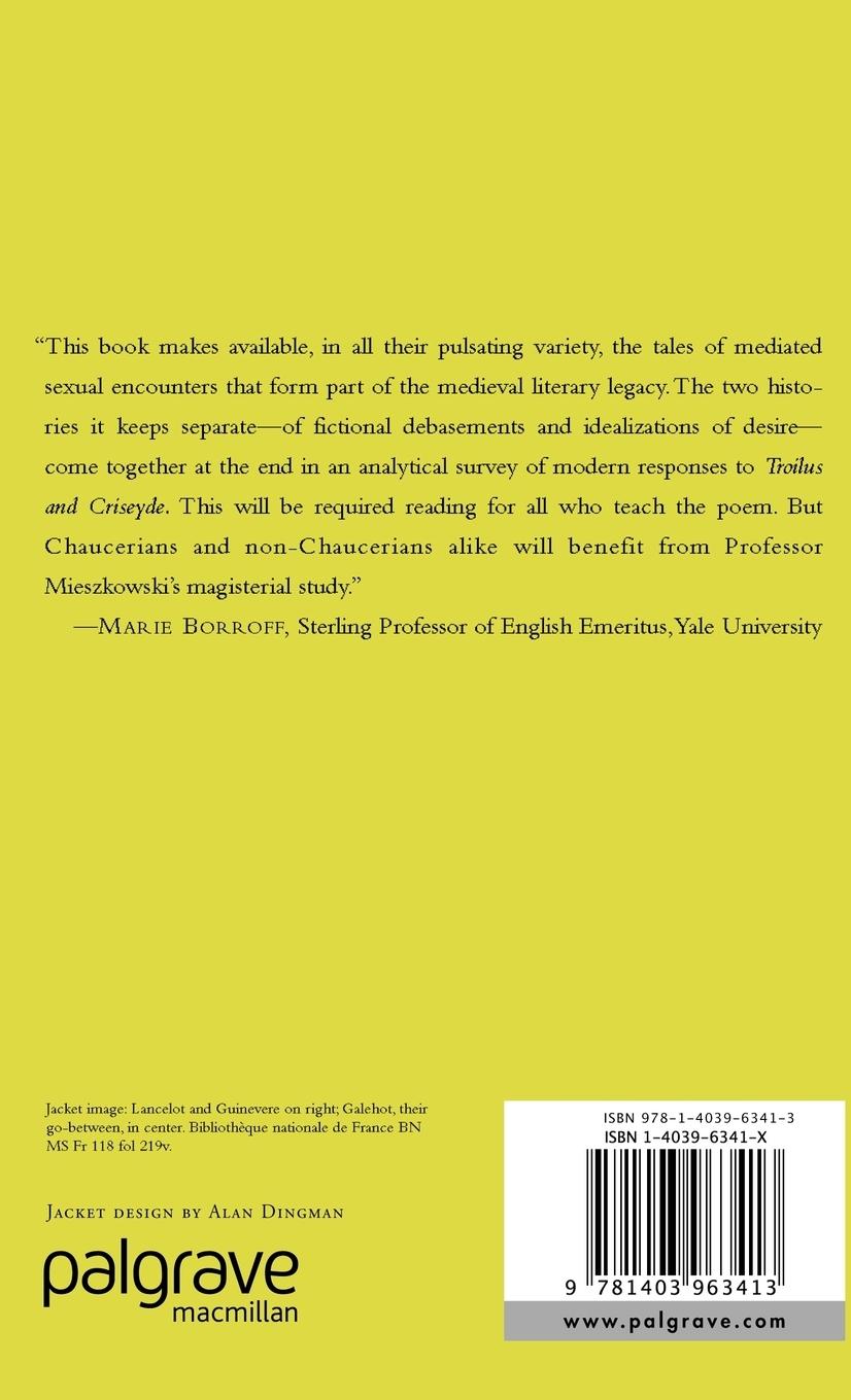 Rückseitencover Medieval Go-Betweens and Chaucer's Pandarus