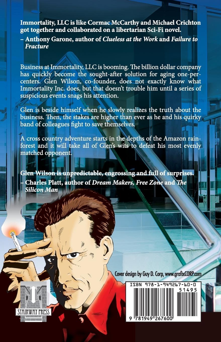 Rückseitencover Immortality, LLC