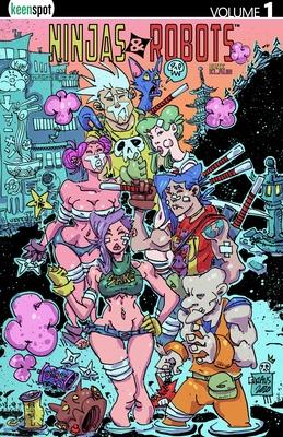 Vorderes Coverbild Ninjas & Robots Vol. 1
