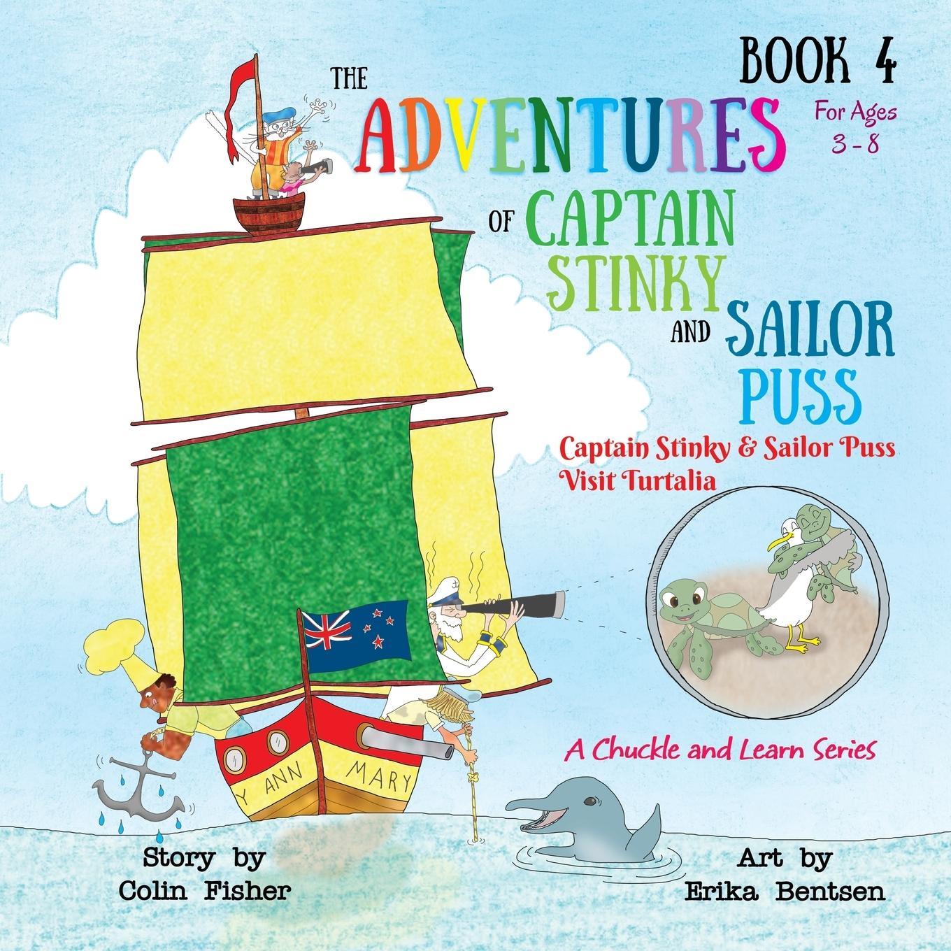 Vorderes Coverbild Captain Stinky and Sailor Puss visit Turtalia