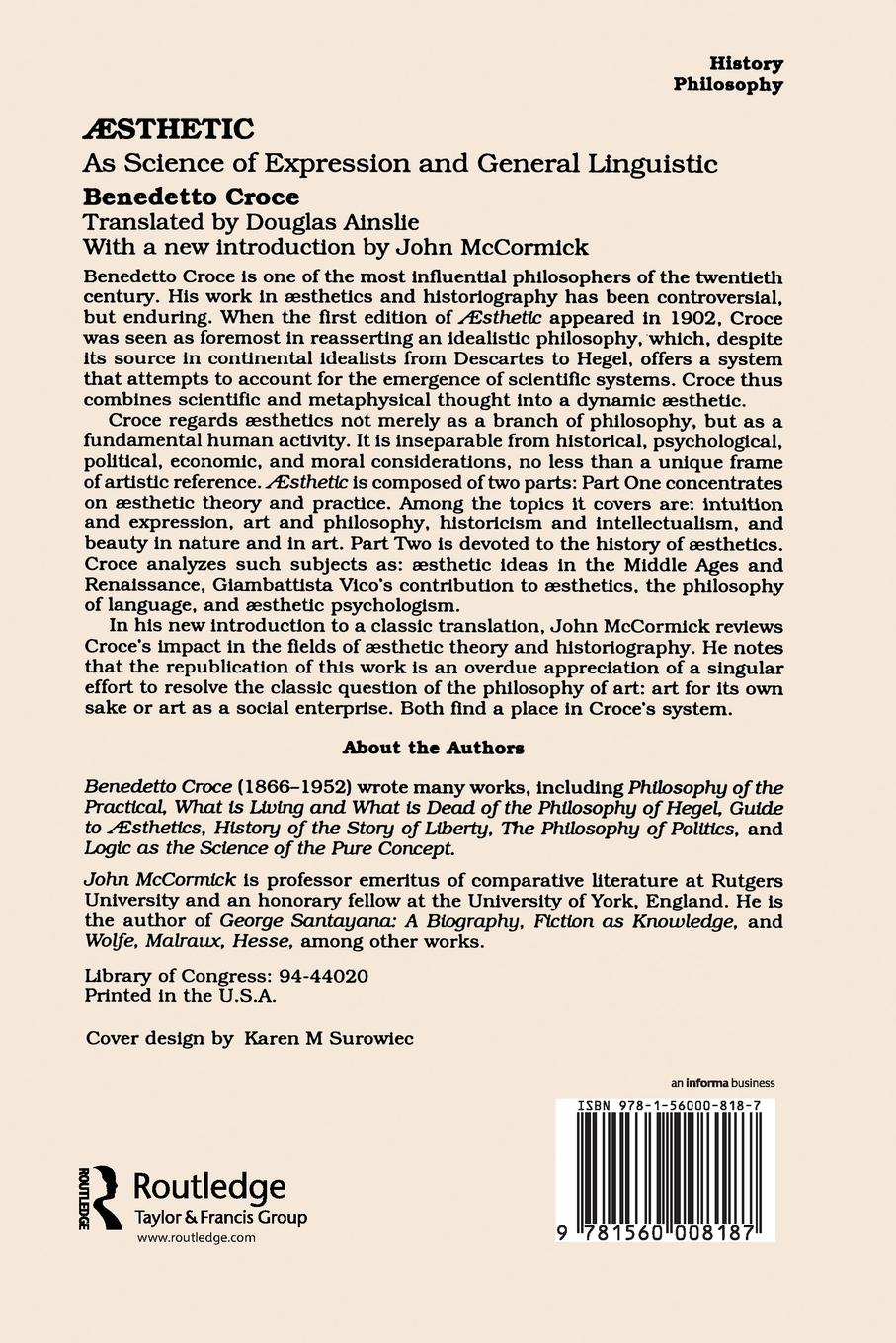 Rückseitencover Aesthetic