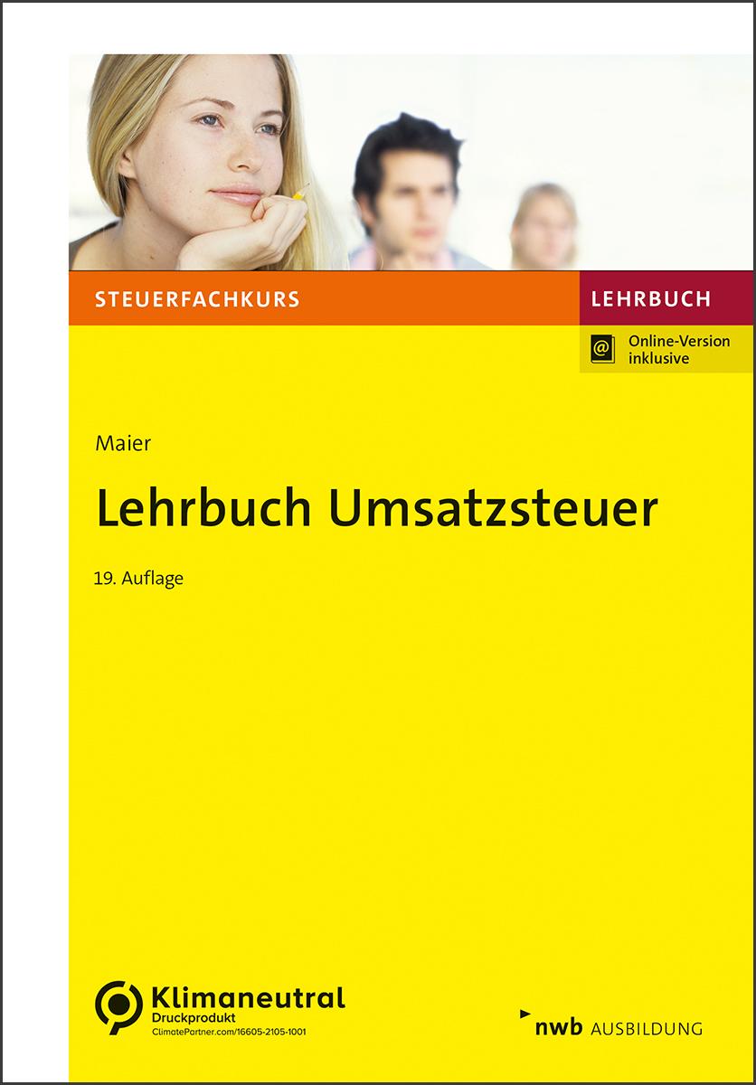 Vorderes Coverbild Lehrbuch Umsatzsteuer