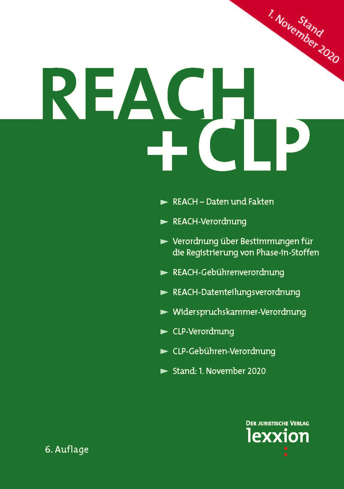 Vorderes Coverbild REACH + CLP