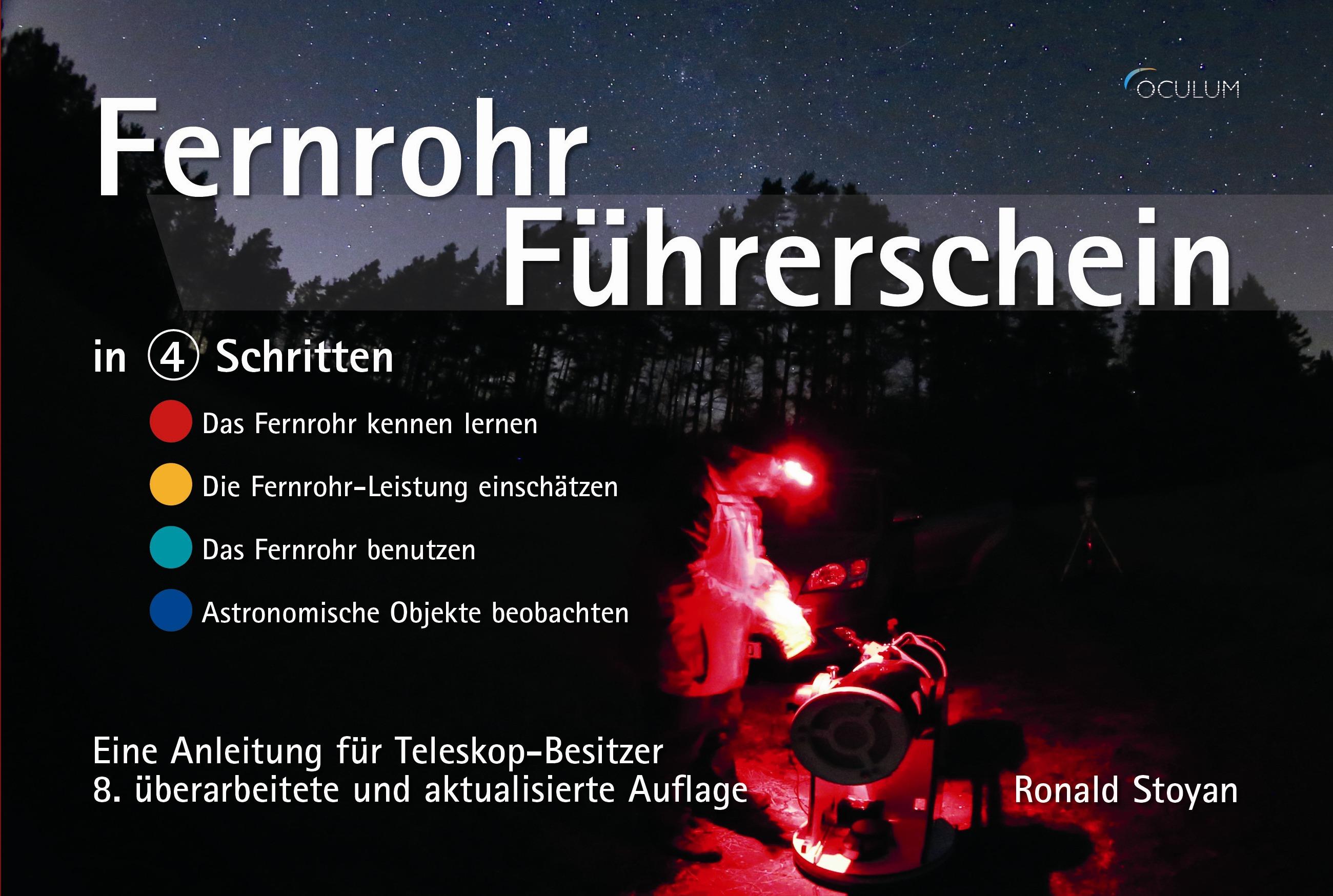 Vorderes Coverbild Fernrohr-Führerschein in 4 Schritten