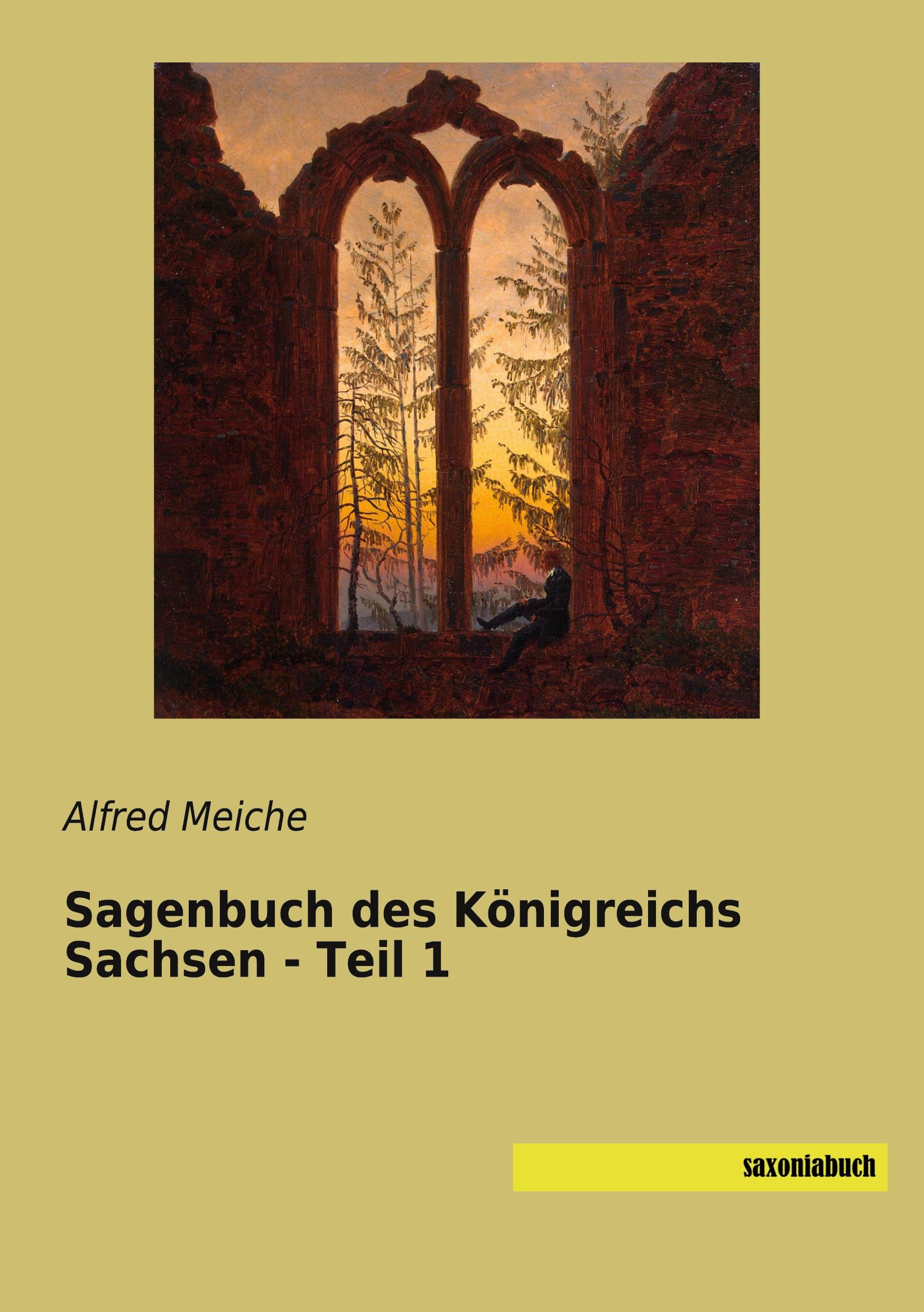 Vorderes Coverbild Sagenbuch des Königreichs Sachsen - Teil 1