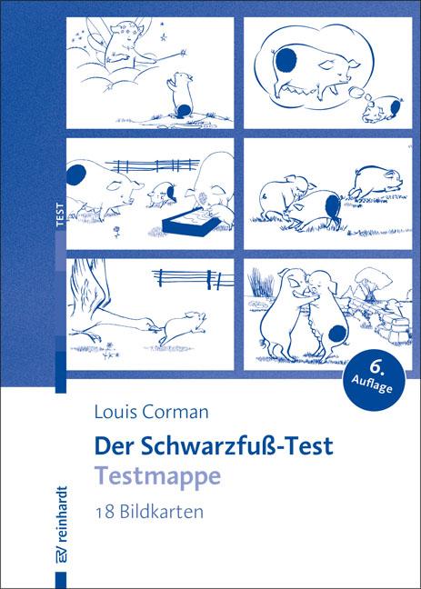 Vorderes Coverbild Schwarzfuß-Test-Testmappe