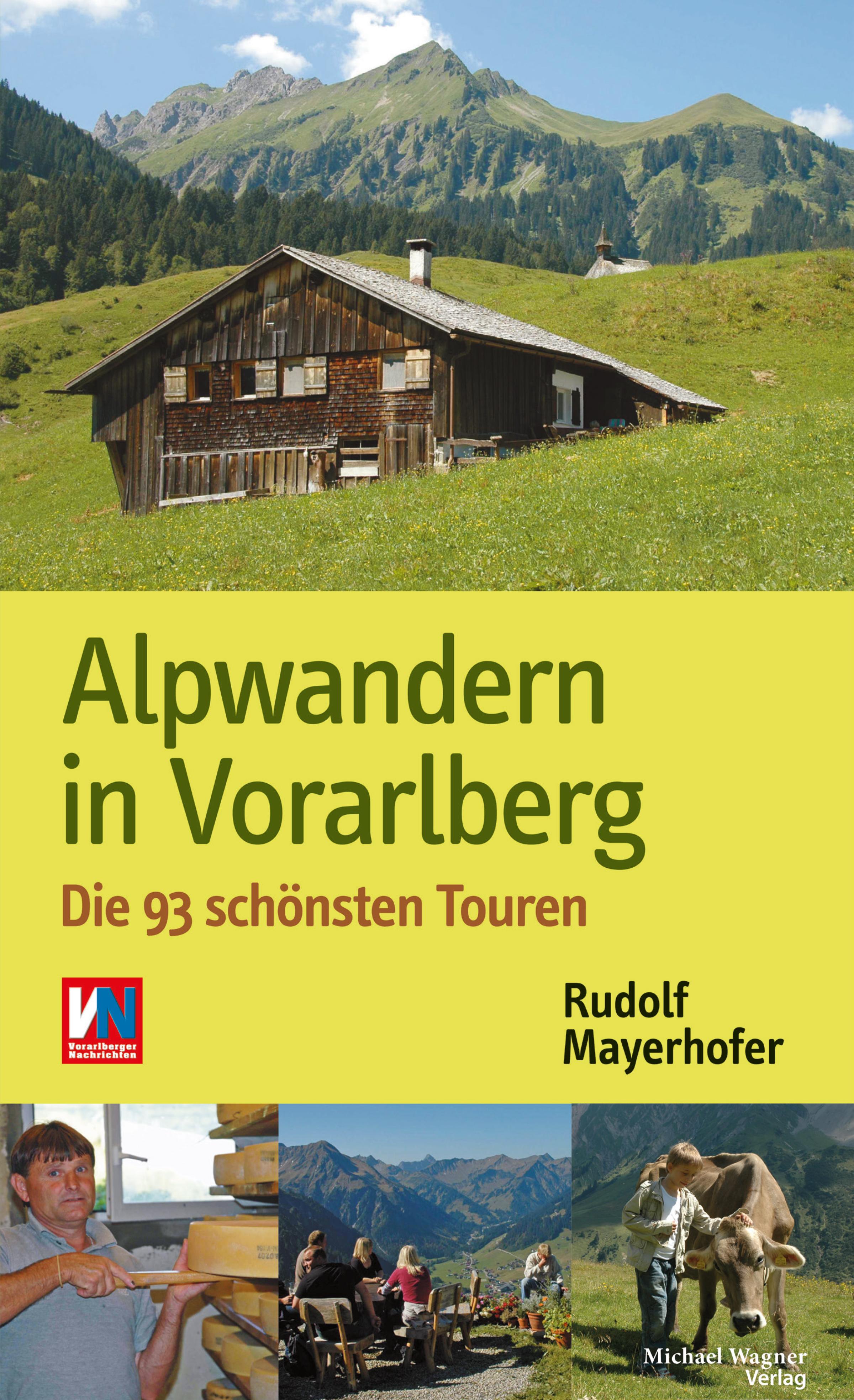 Vorderes Coverbild Alpwandern in Vorarlberg