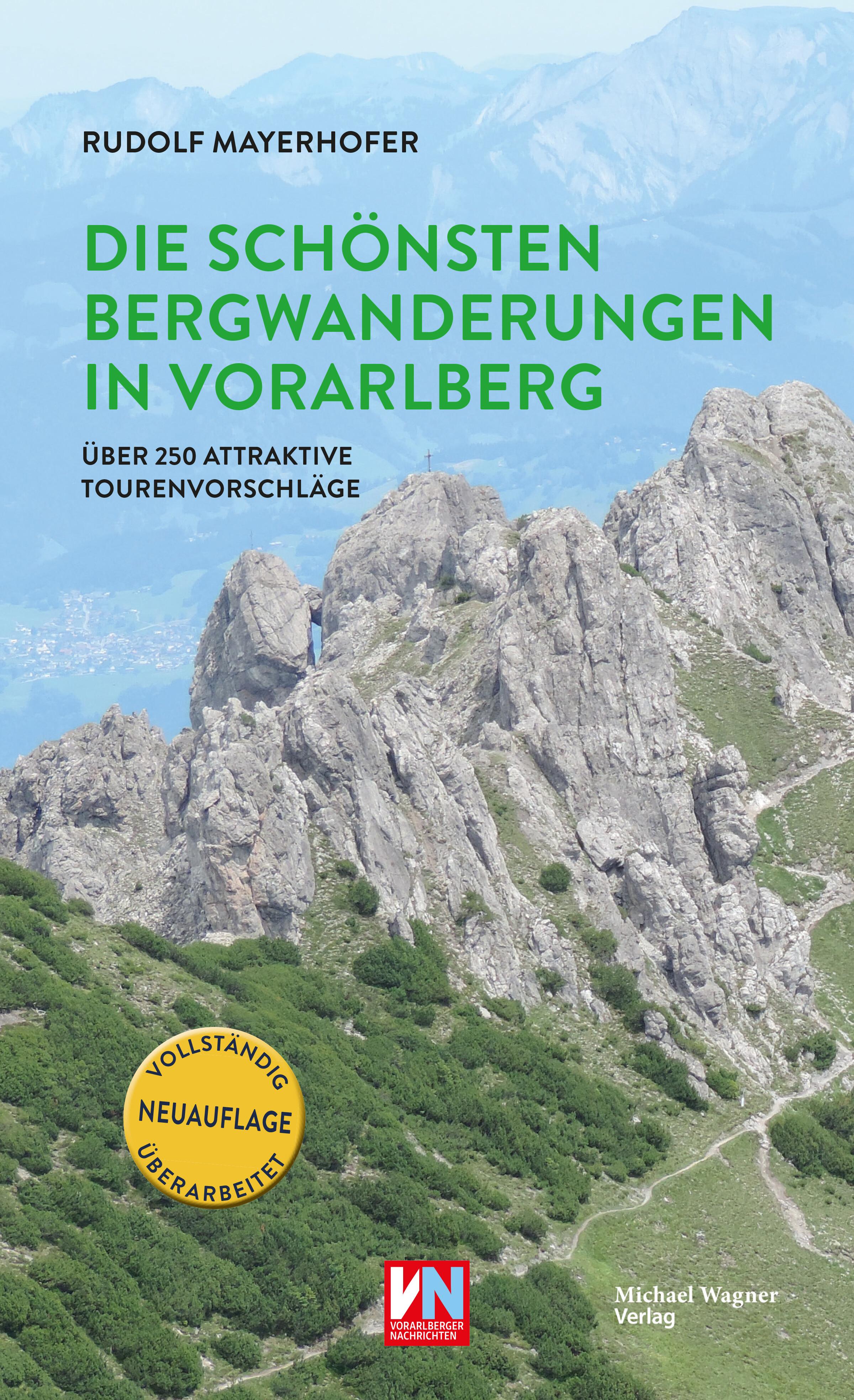 Vorderes Coverbild Die schönsten Bergwanderungen in Vorarlberg