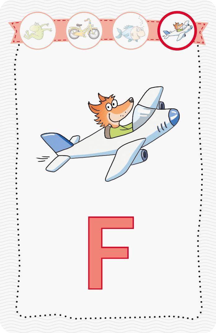 Beispielinhalt (Bild) Lernen Lachen Selbermachen: Erste Buchstaben