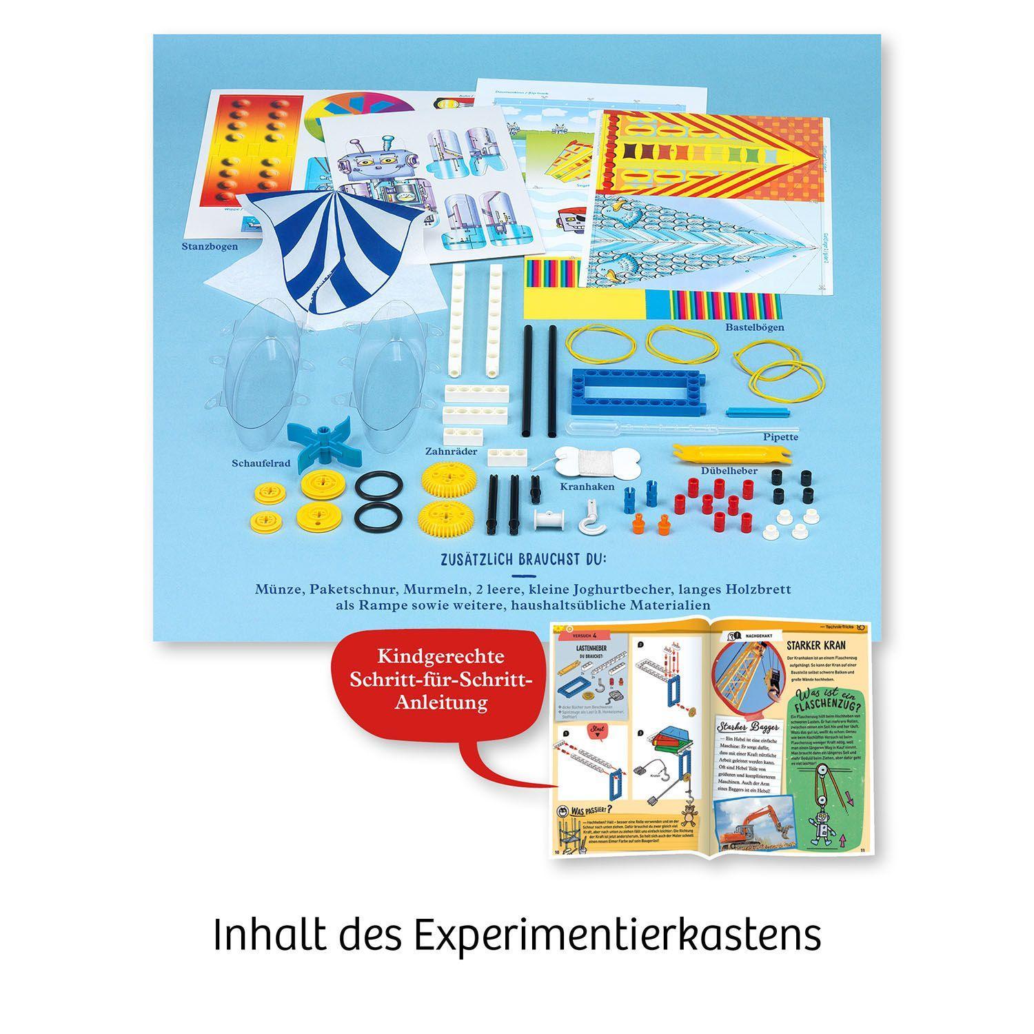 Beispielinhalt (Bild) Mein erster Experimentierkasten Technik