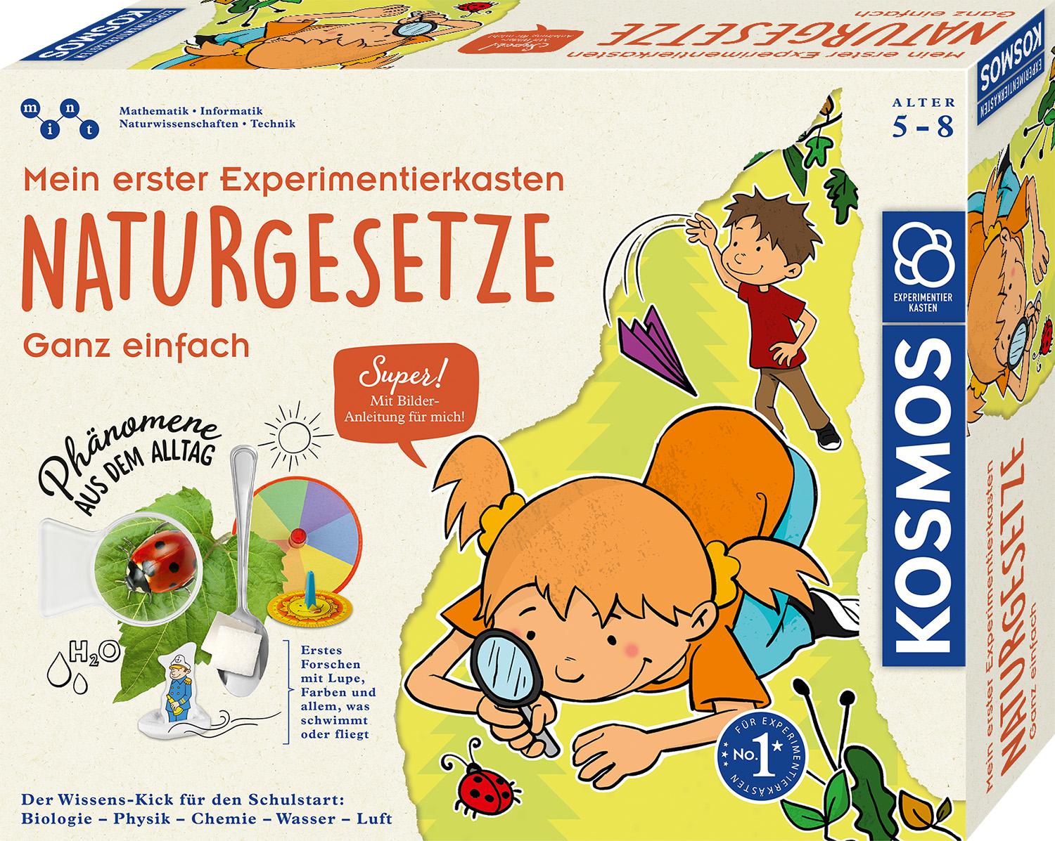 Vorderes Coverbild Mein erster Experimentierkasten Naturgesetze