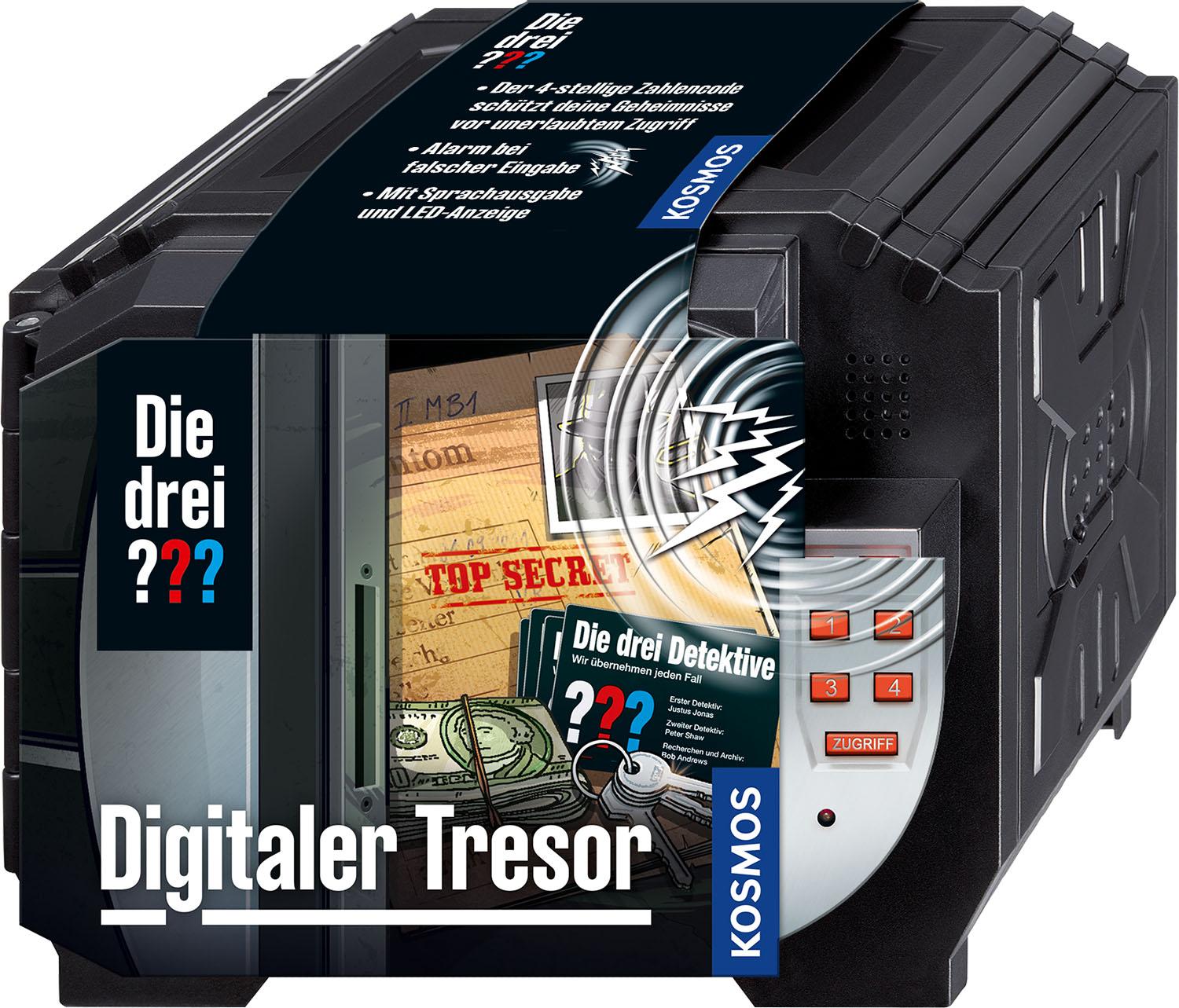 Vorderes Coverbild Die drei ??? Digitaler Tresor (drei Fragezeichen)