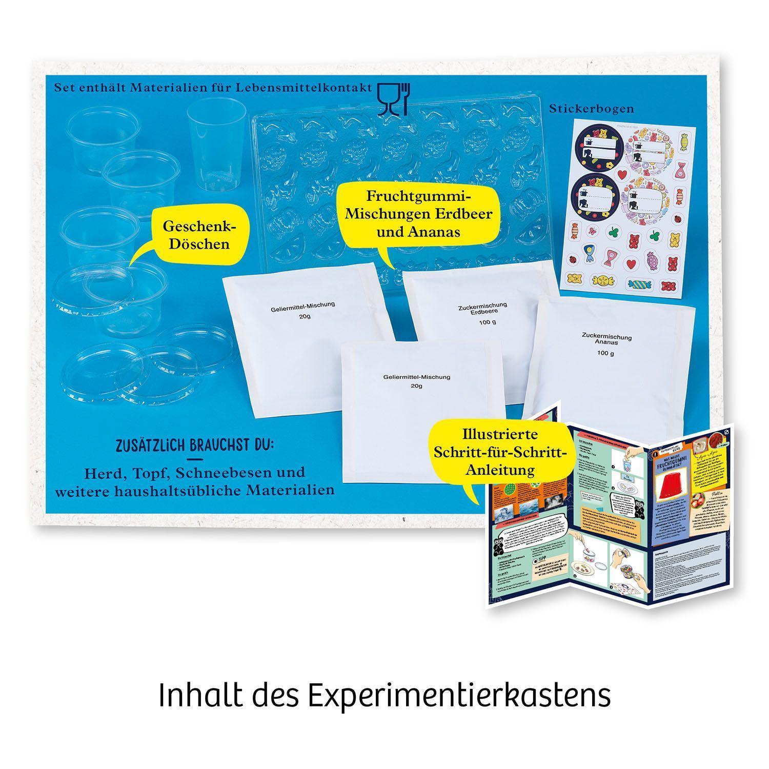 Beispielinhalt (Bild) Fun Science Fruchtgummi-Labor