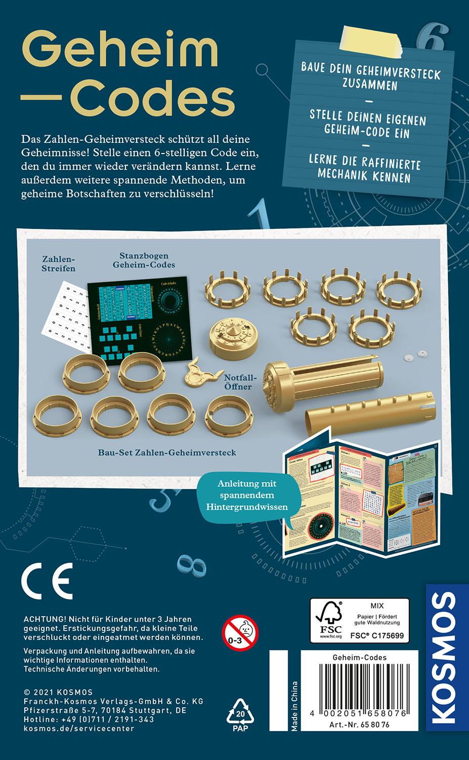 Rückseitencover Geheim-Codes