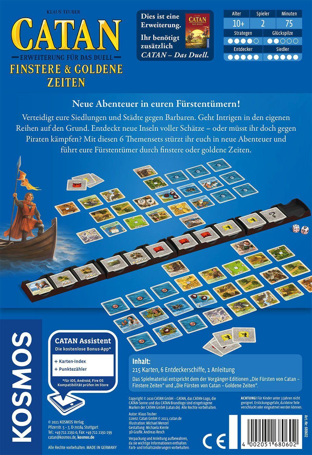 Beispielinhalt (Bild) Catan - Das Duell - Erweiterung