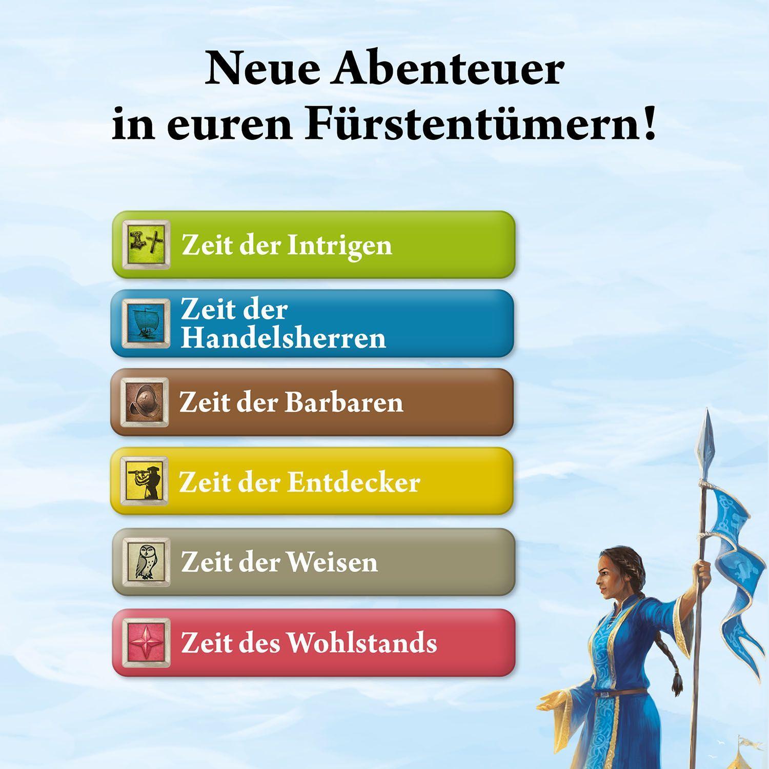Beispielinhalt (Bild) Catan - Das Duell - Erweiterung