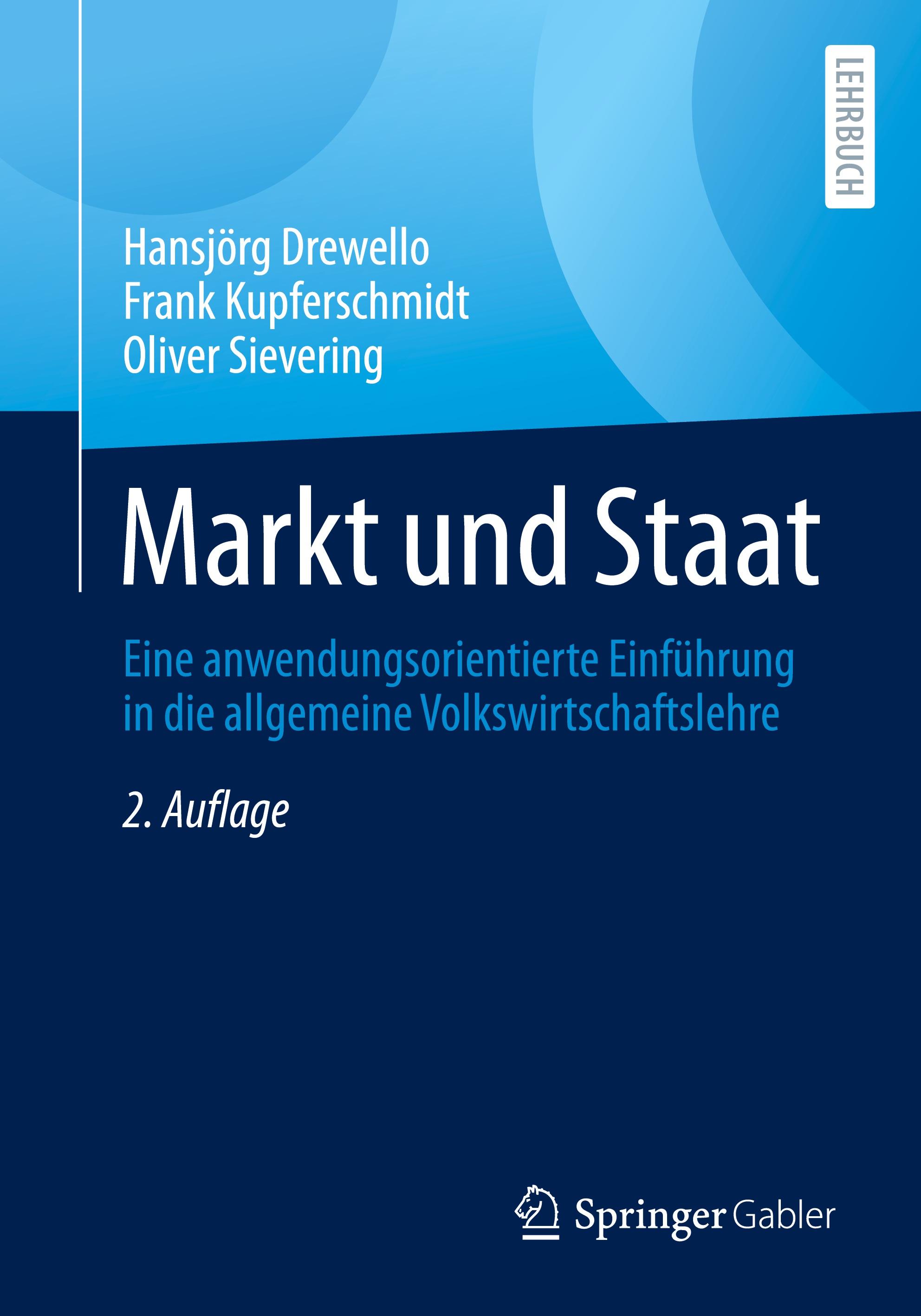 Vorderes Coverbild Markt und Staat