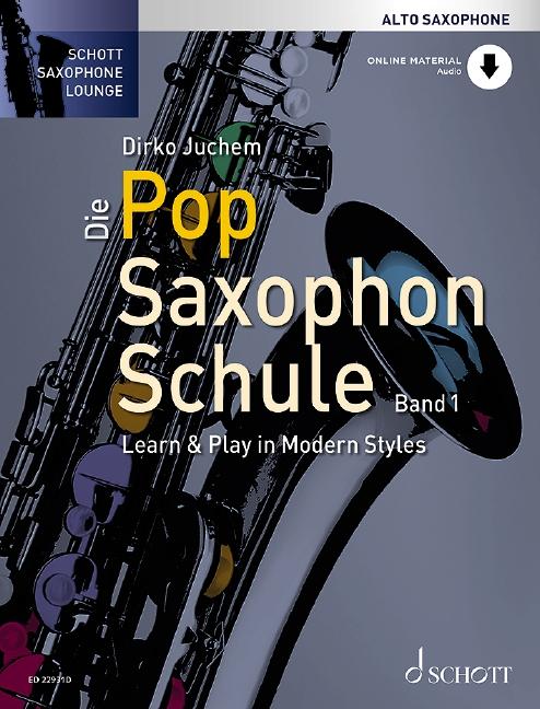 Vorderes Coverbild Die Pop Saxophon Schule Band 1