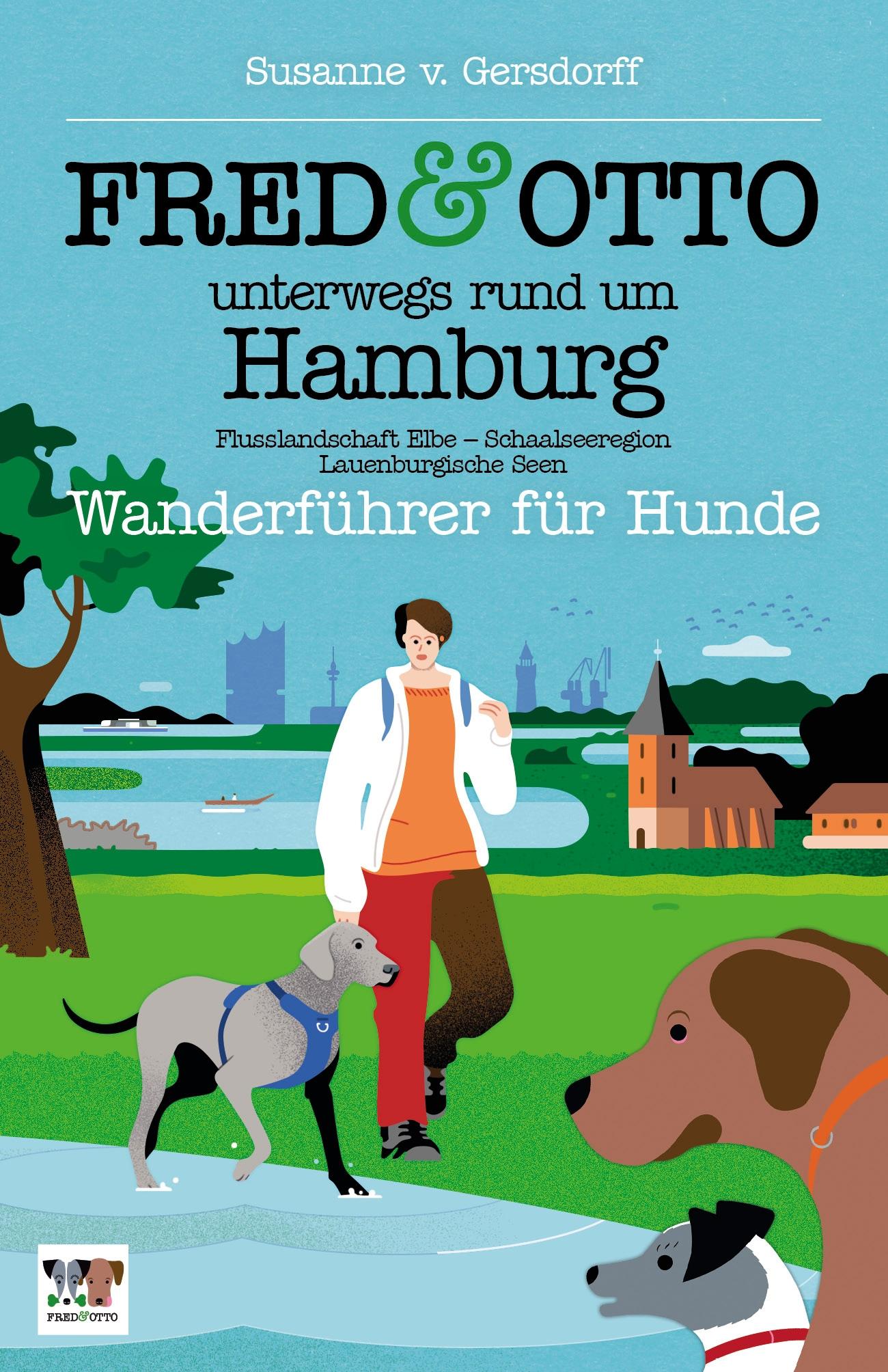 Vorderes Coverbild FRED & OTTO unterwegs rund um Hamburg