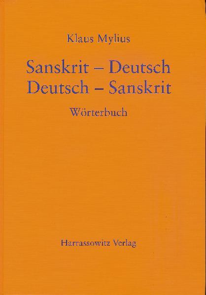 Vorderes Coverbild Wörterbuch Sanskrit-Deutsch /Deutsch-Sanskrit